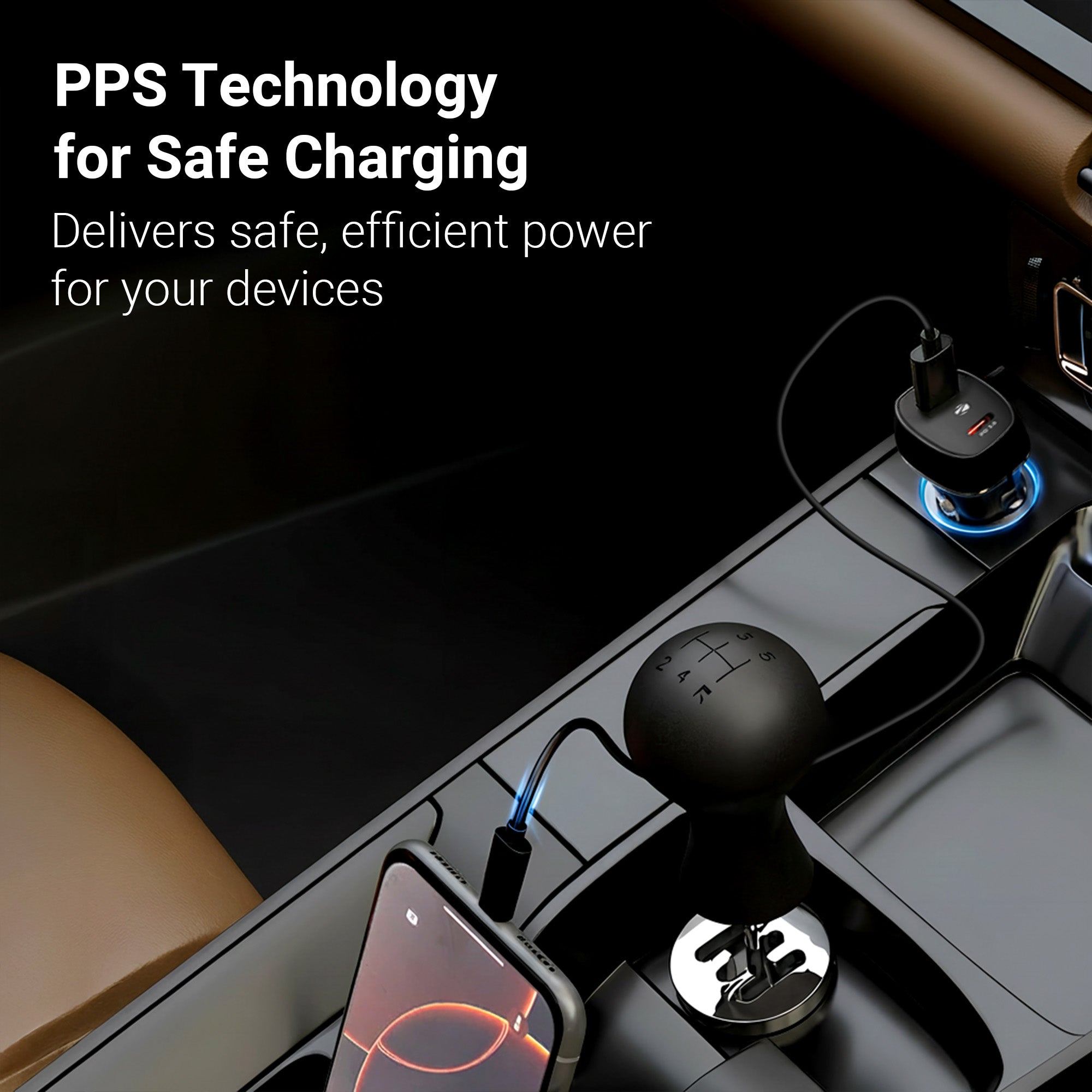 CC60 Car Charger with 60 Watts