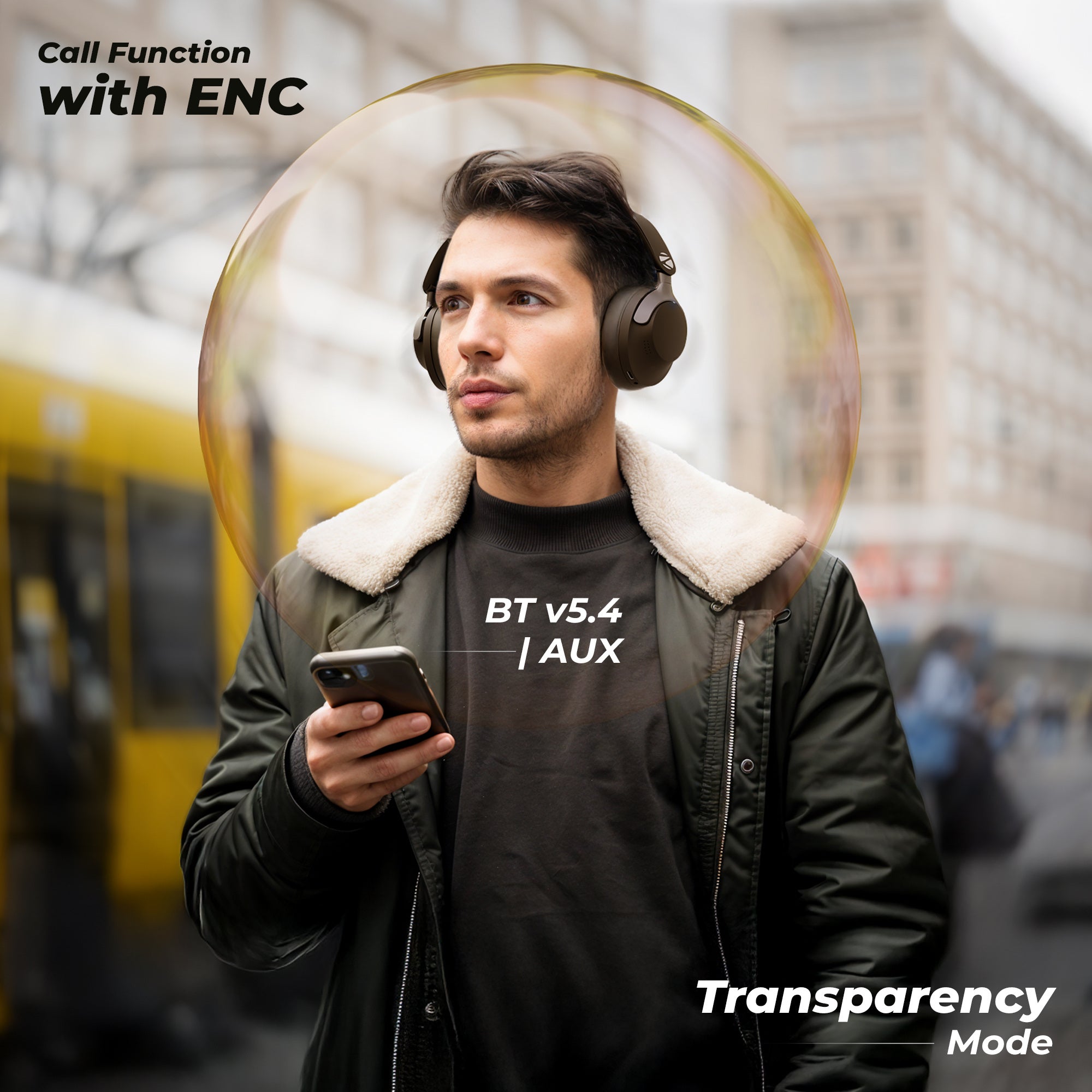 Zebronics - Zeb silencio 111 - Wireless BT Headphone