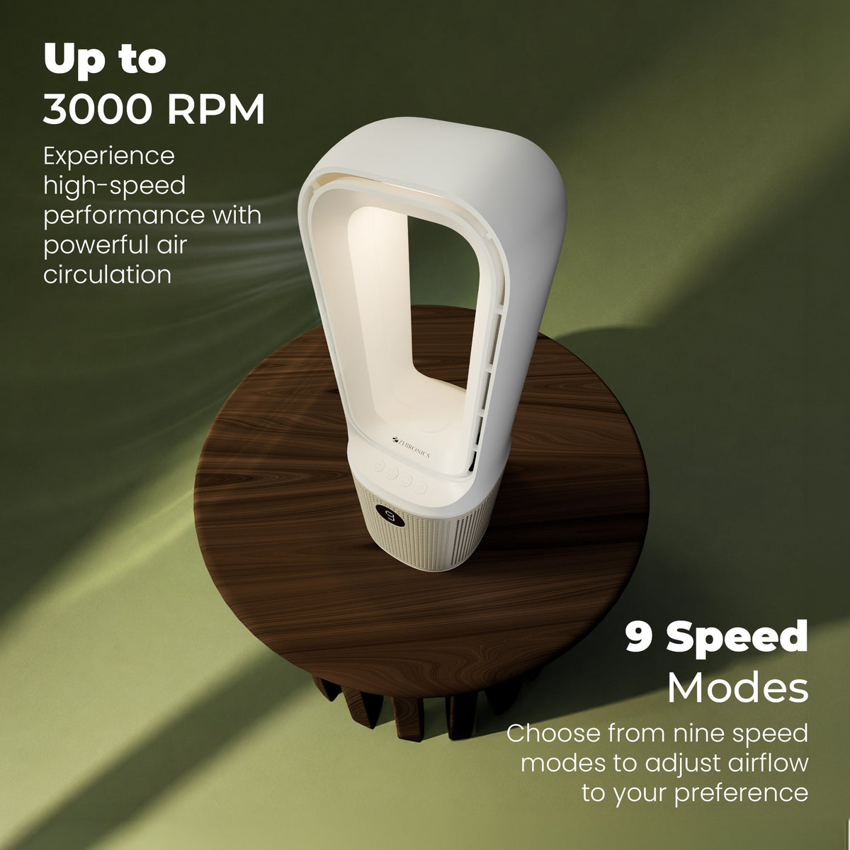 Heat Buster 1500 Desk Fan