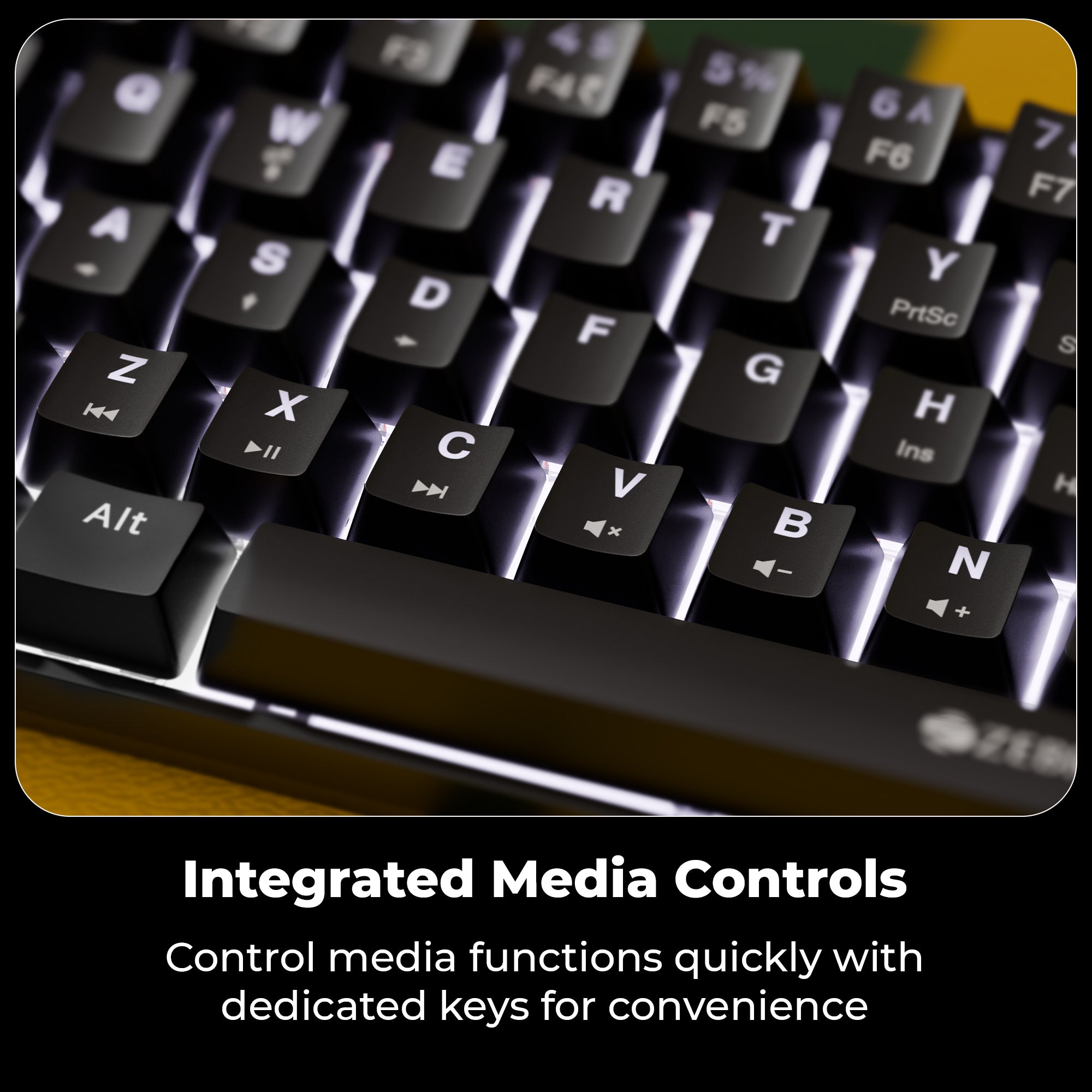 Max Ninja 61 Wired Gaming Keyboard
