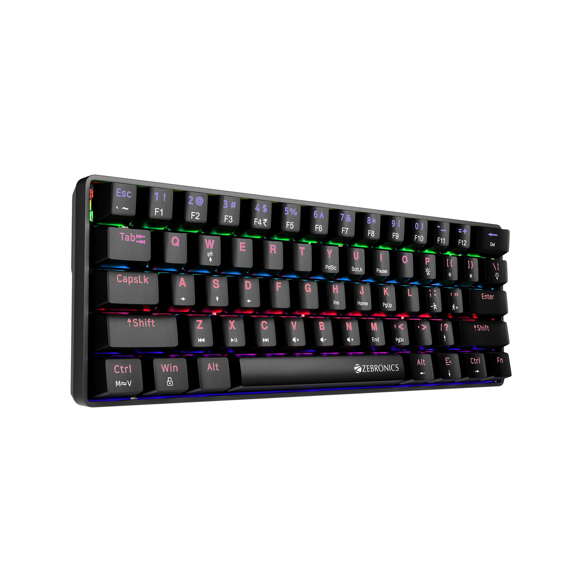 Max Ninja 61 Wired Gaming Keyboard