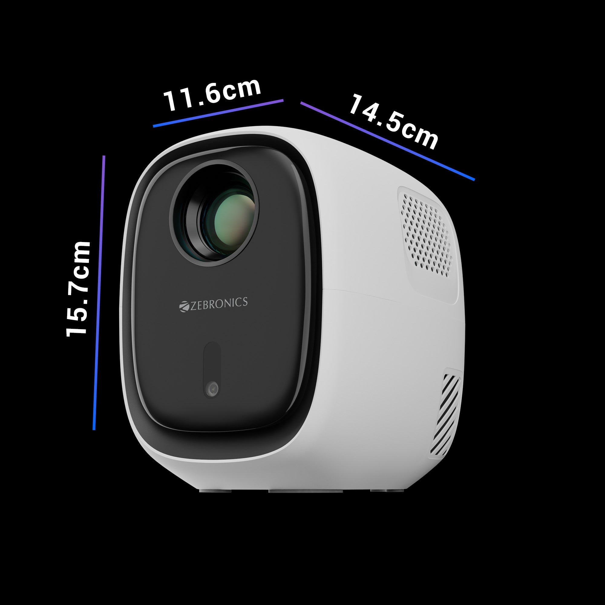 Zeb-PixaPlay 53 - LED Projector - Zebronics