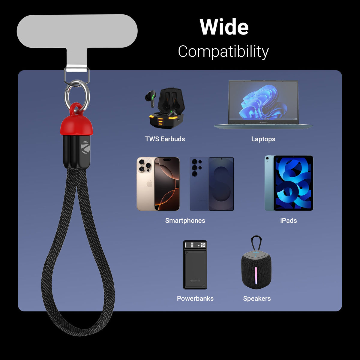 zebronics - Zeb WATTZ 65CC1 - Type C Cables