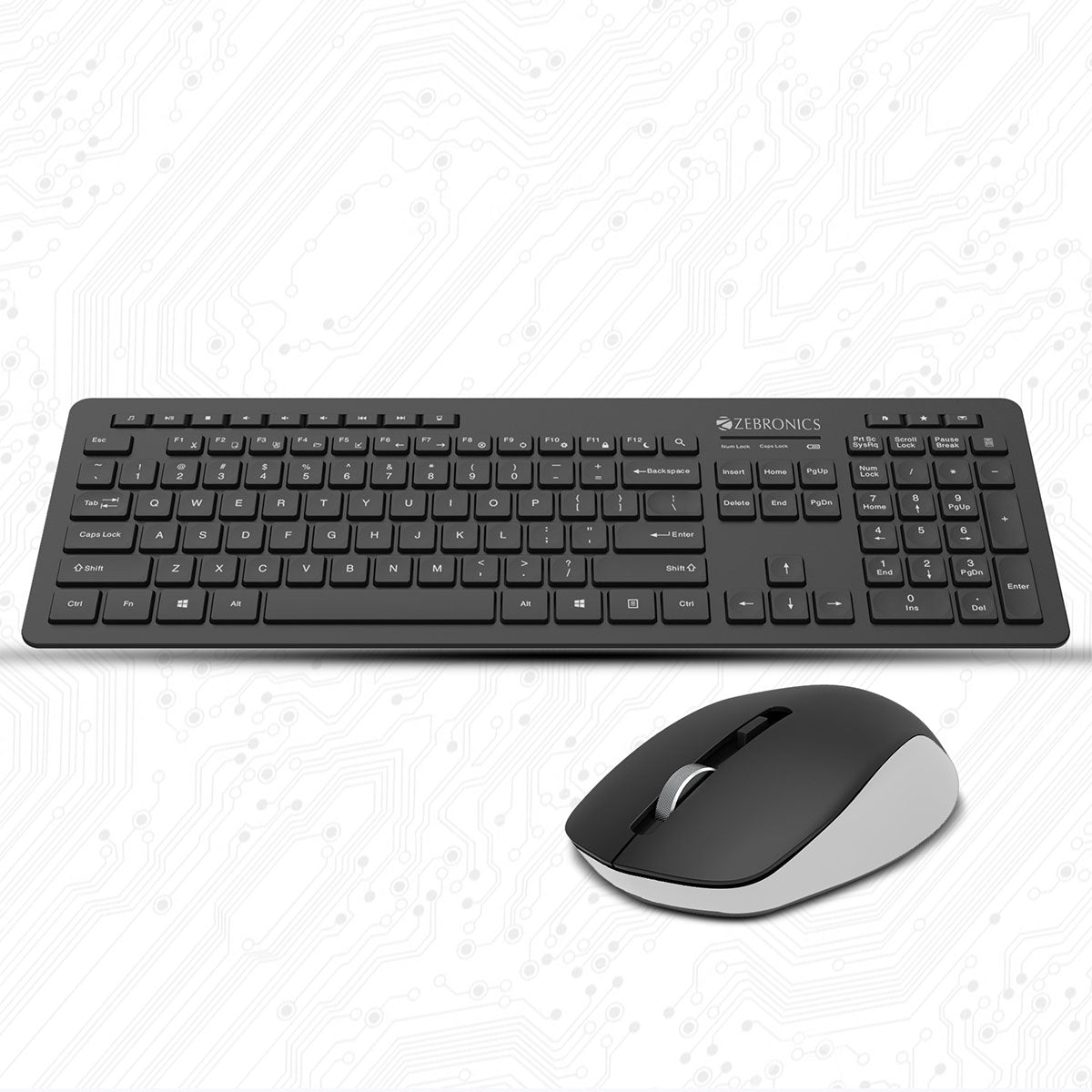 Zeb-Companion 500 - Keyboard and Mouse Combo - Zebronics