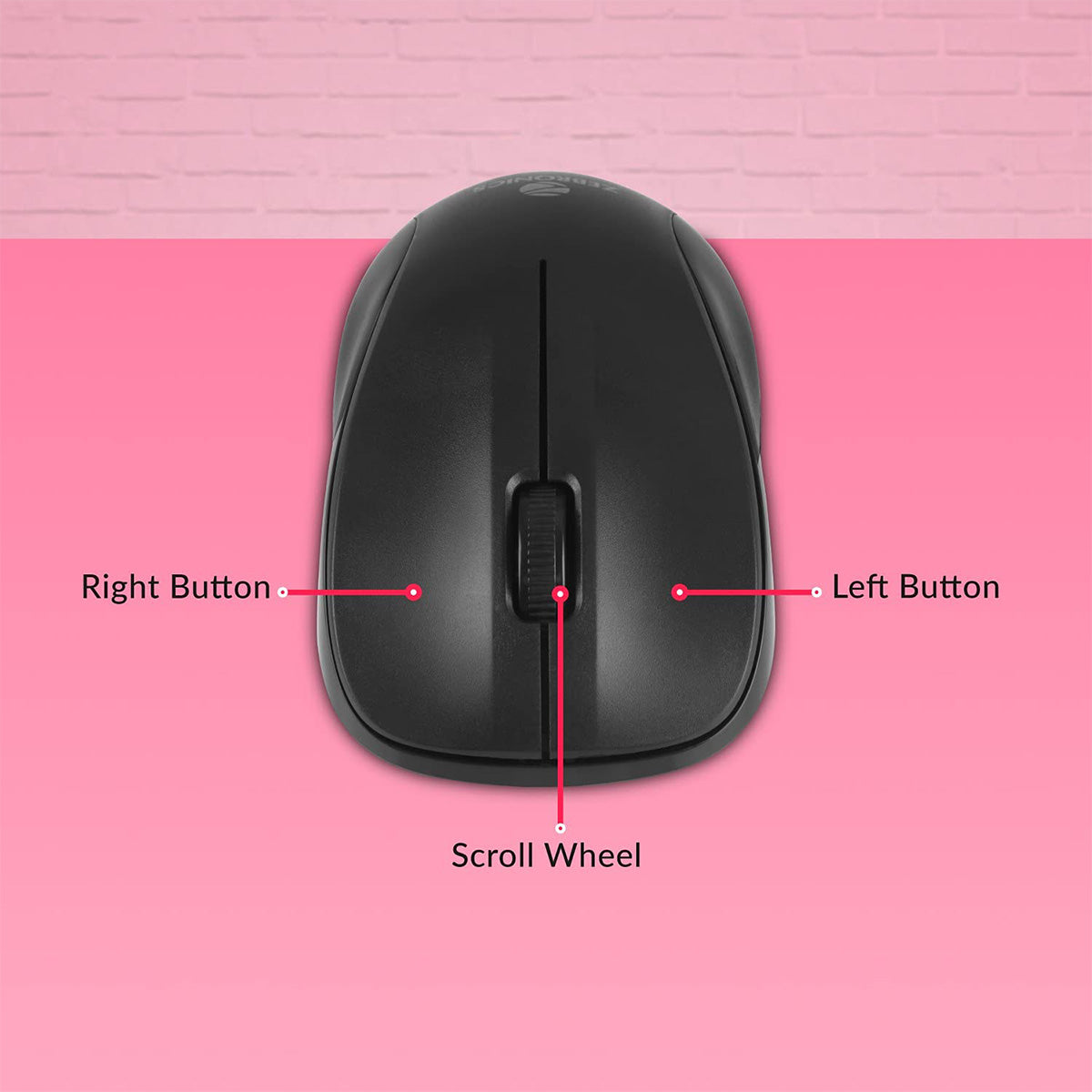 Zeb-Companion 107 - Keyboard and Mouse Combo - Zebronics