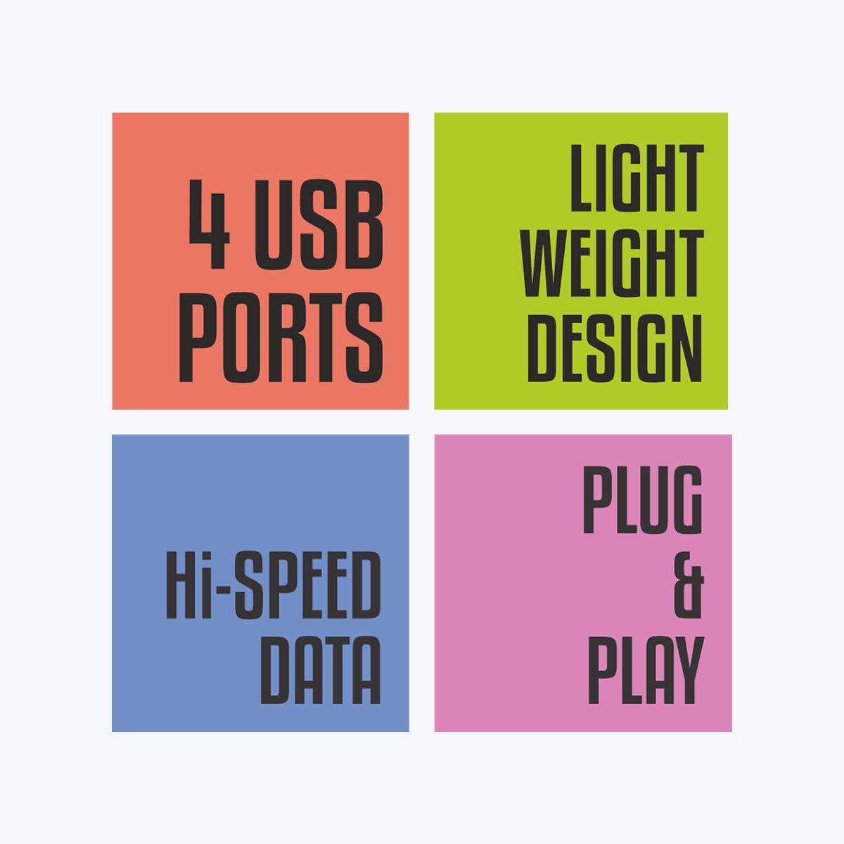 Zeb-200HB - USB HUB - Zebronics