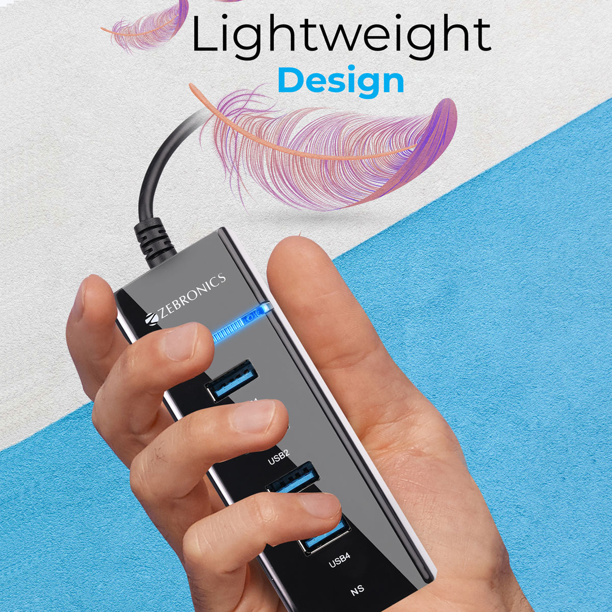 ZEB-300HB - USB Hub - Zebronics