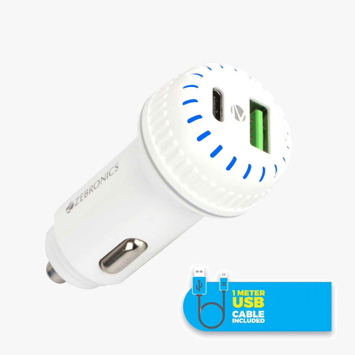 Zeb-CC5236Q - Car Charger - Zebronics