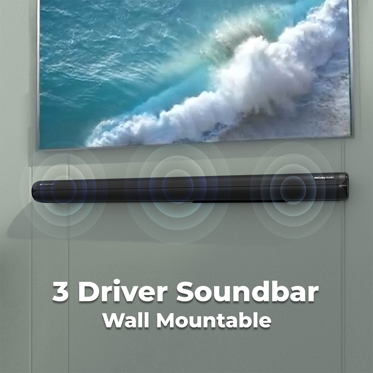 Zeb-Juke Bar 9500WS Pro Dolby 5.1 - Zebronics