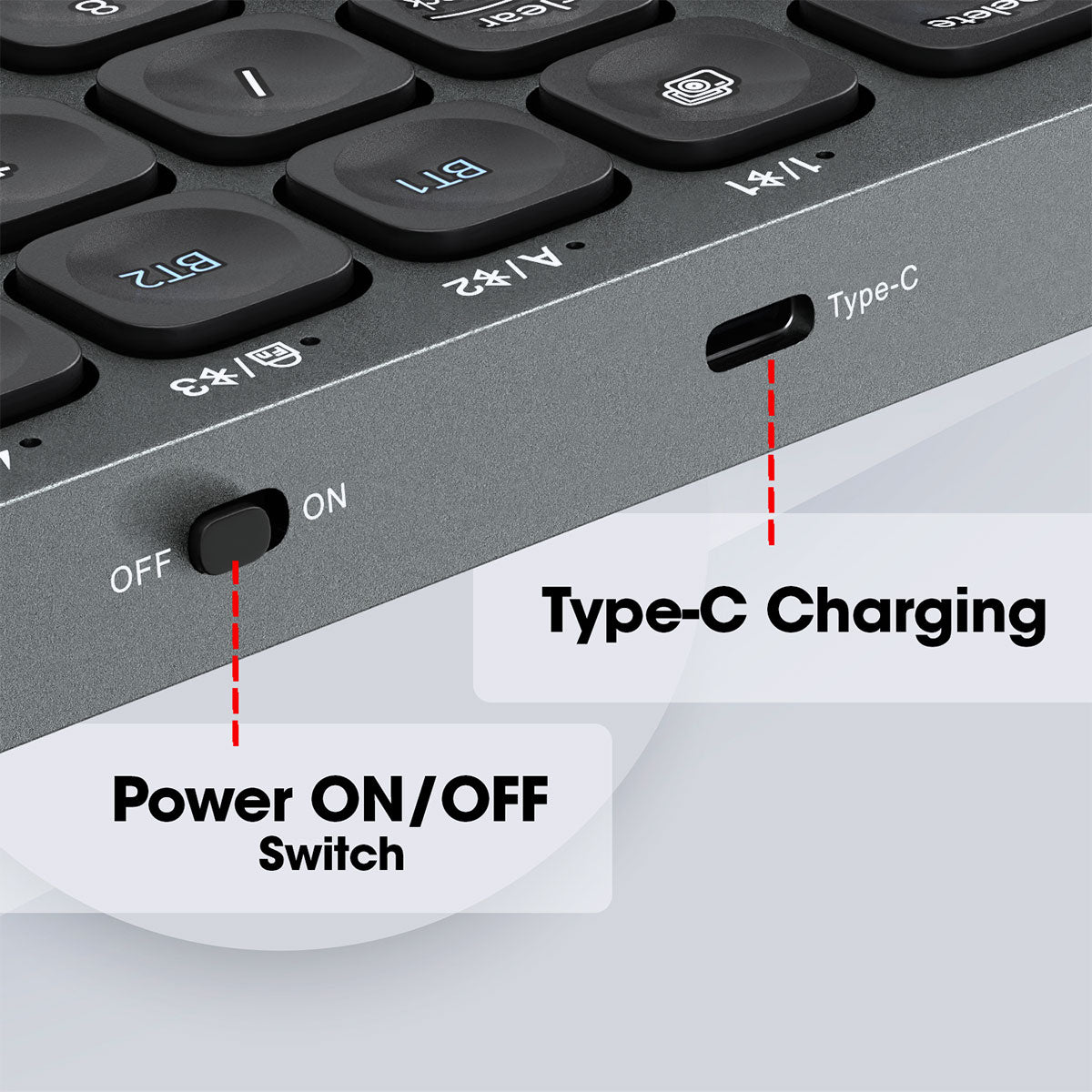 Zeb-K5001MW - Wireless Keyboard - Zebronics