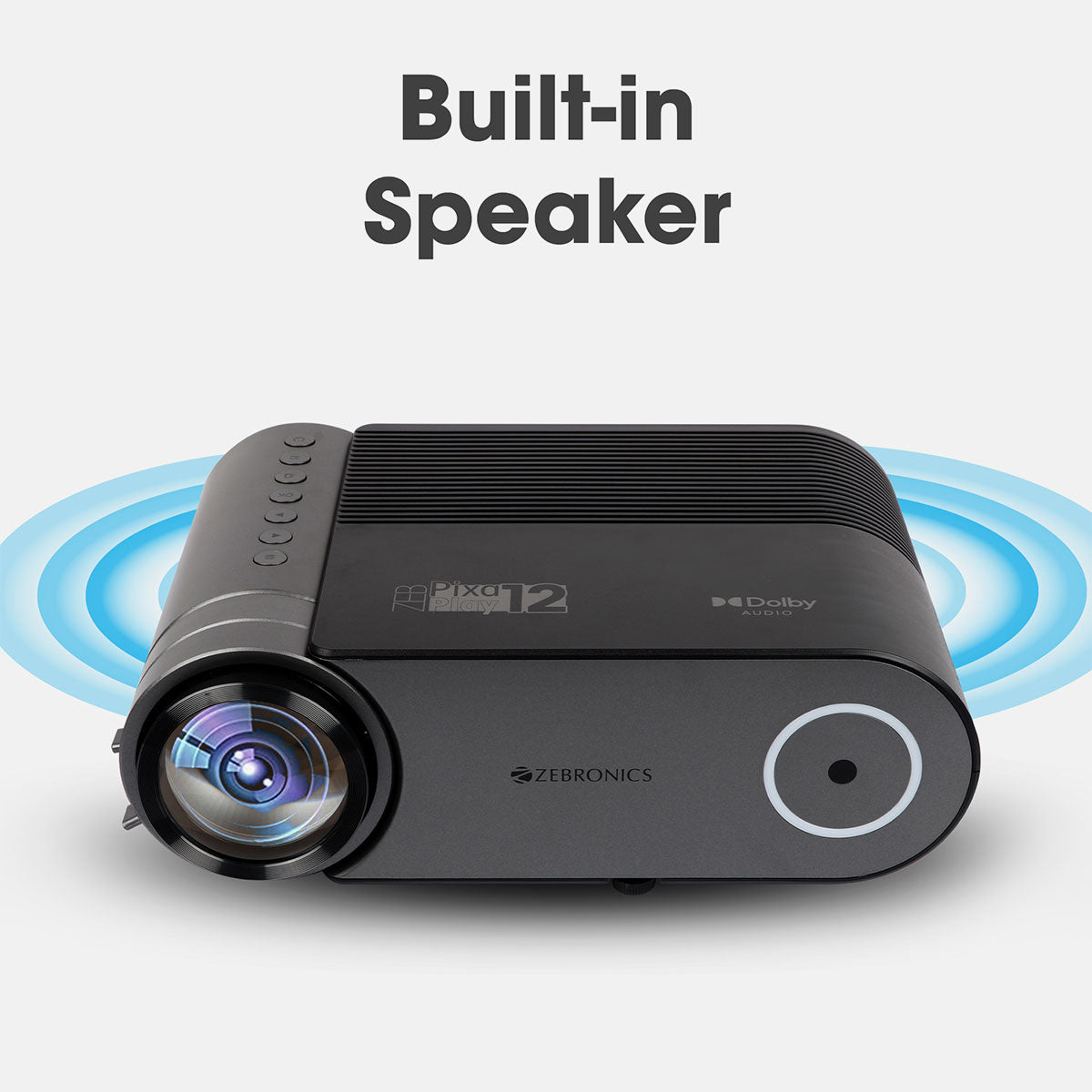 Zeb-PixaPlay 12 - Projector - Zebronics