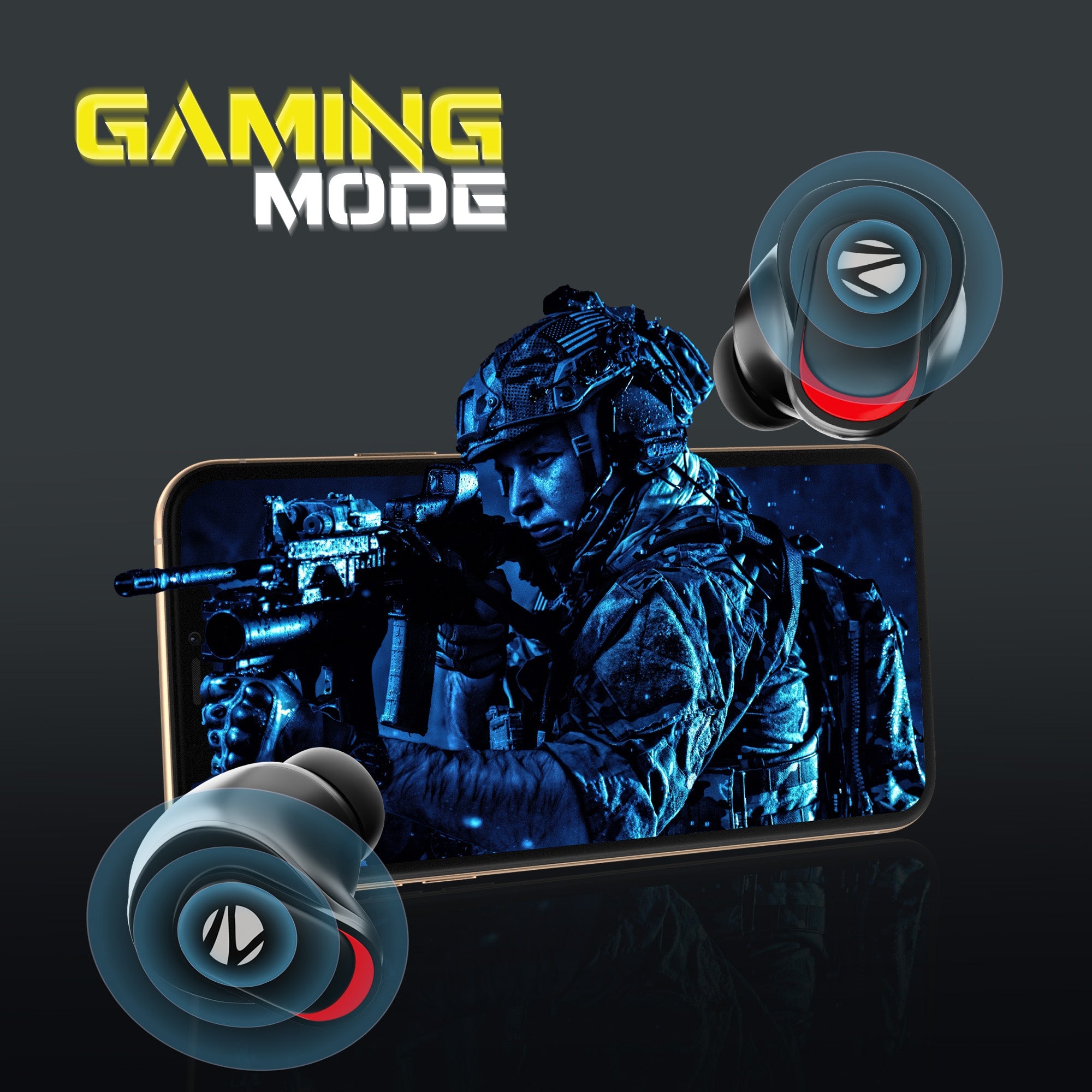Zeb-Sound Bomb N2 - Wirleless Earbuds - Zebronics