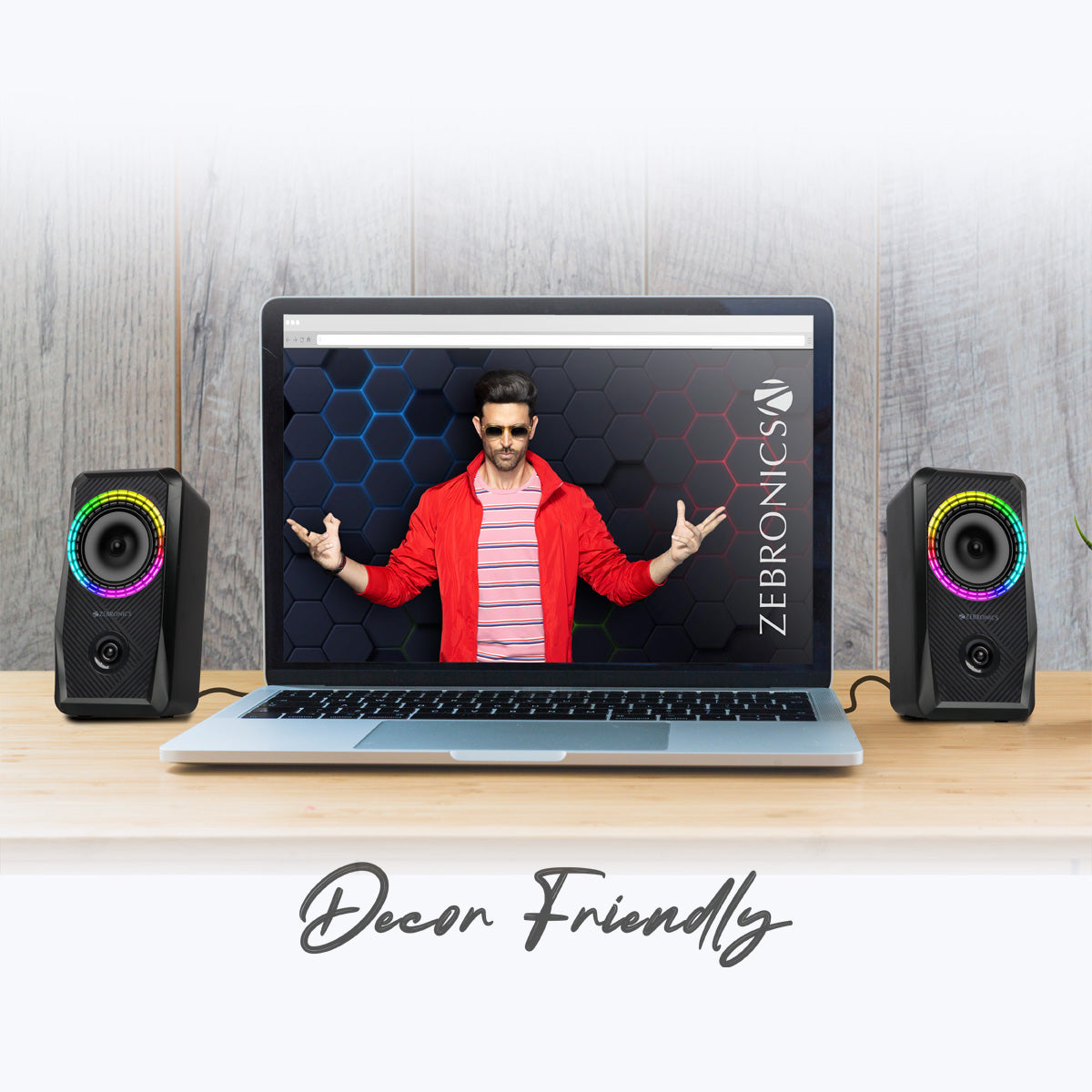 Zeb-Warrior 4 - 2.0 Speaker - Zebronics