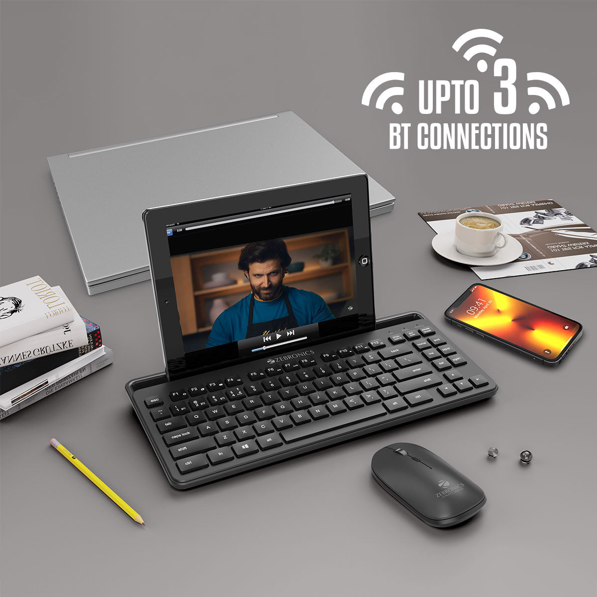Zeb-Companion 110 - Keyboard and Mouse Combo - Zebronics