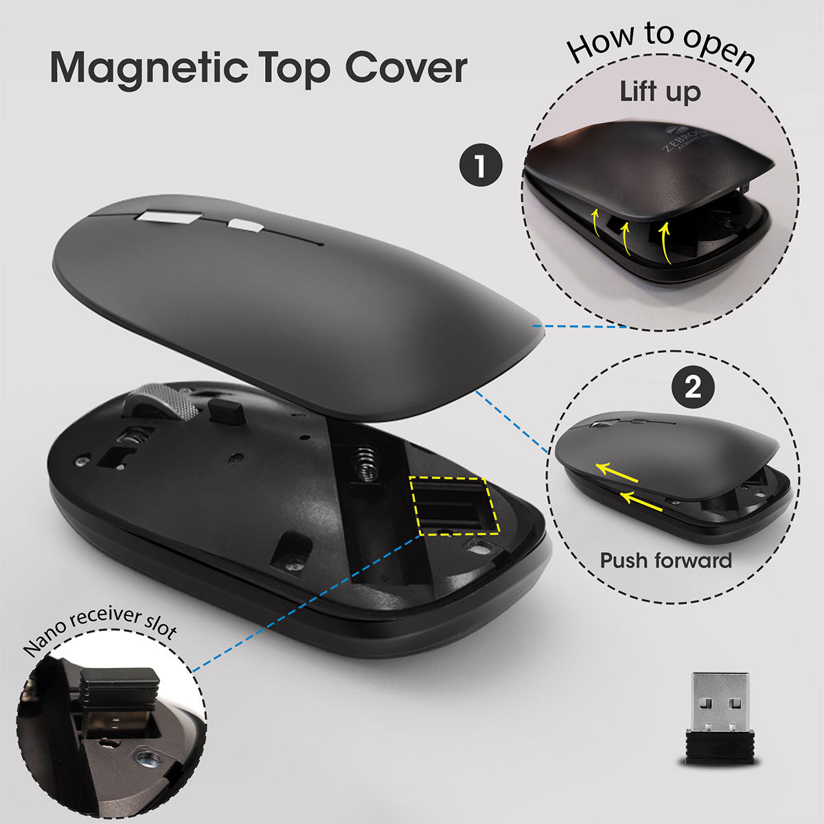 Zeb-Companion 110 - Keyboard and Mouse Combo - Zebronics
