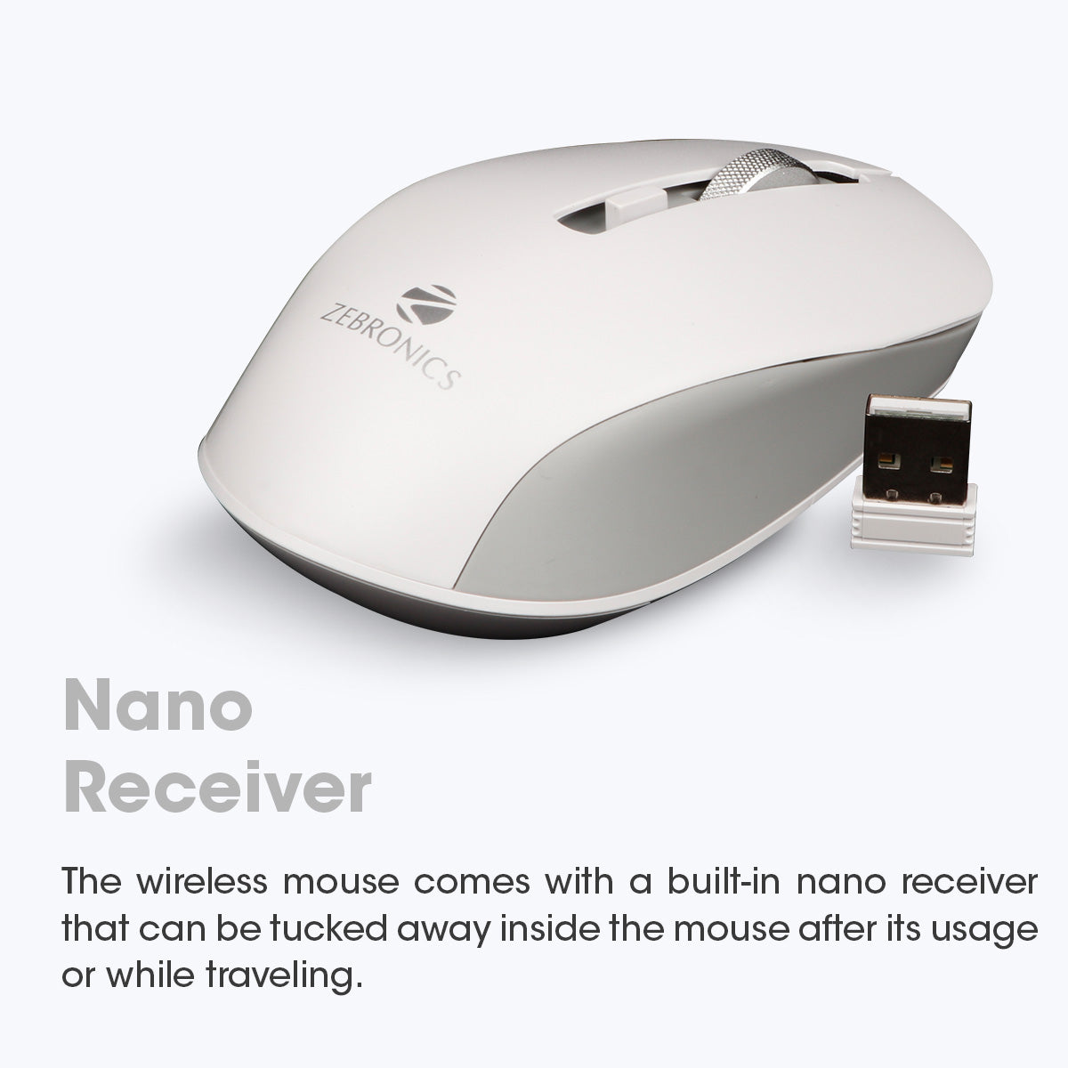 Zeb-Jaguar - Wireless mouse - Zebronics