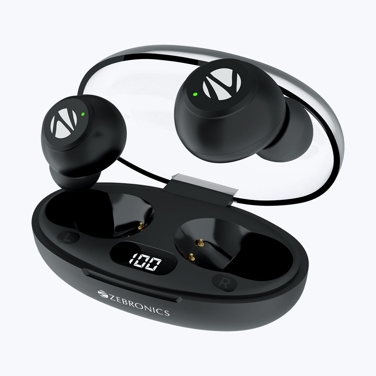 Zeb-PODS 2 -Wireless Earbuds - Zebronics