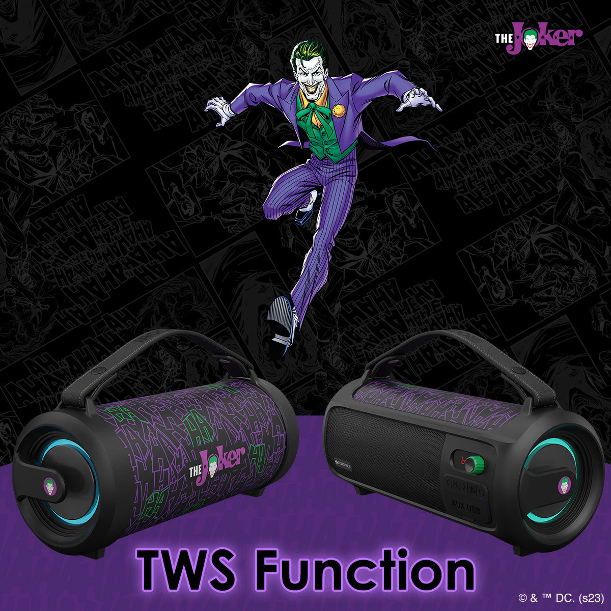 Zeb-Rocket 500-Joker - Wireless Speaker - Zebronics