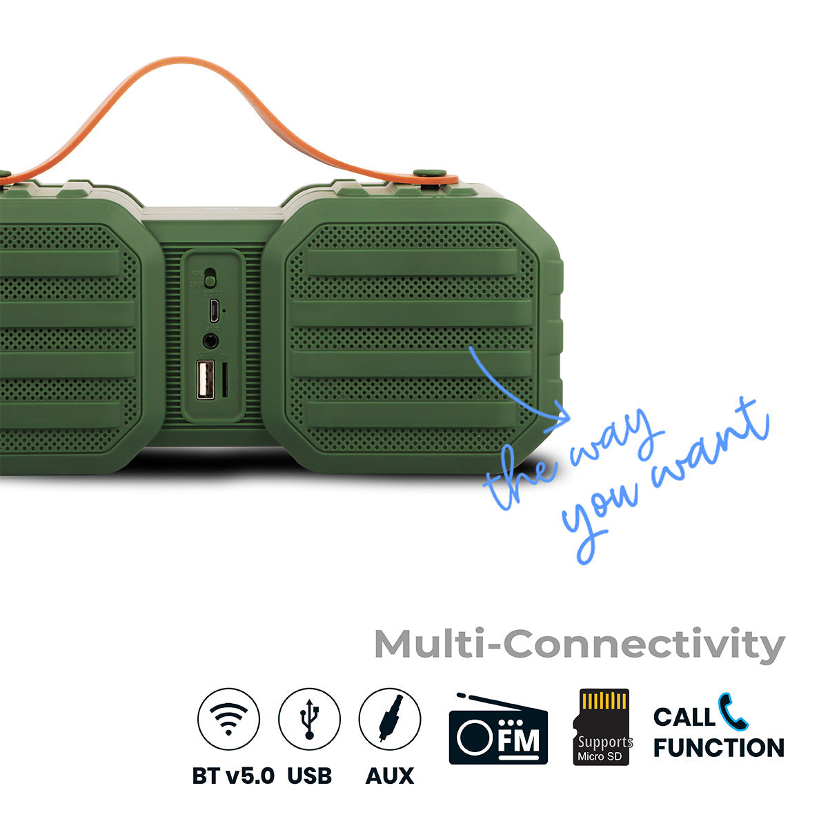 Zeb-Sound Feast 50 - Wireless Speaker - Zebronics