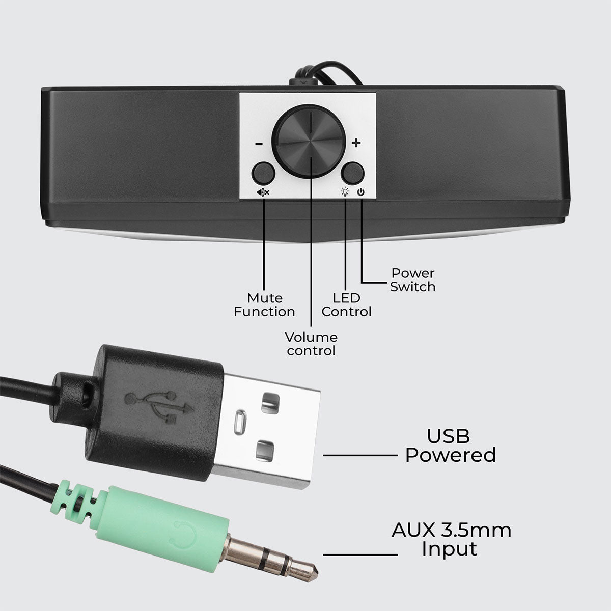 Wonderbar 20 PC/Laptop Speaker (2.0)