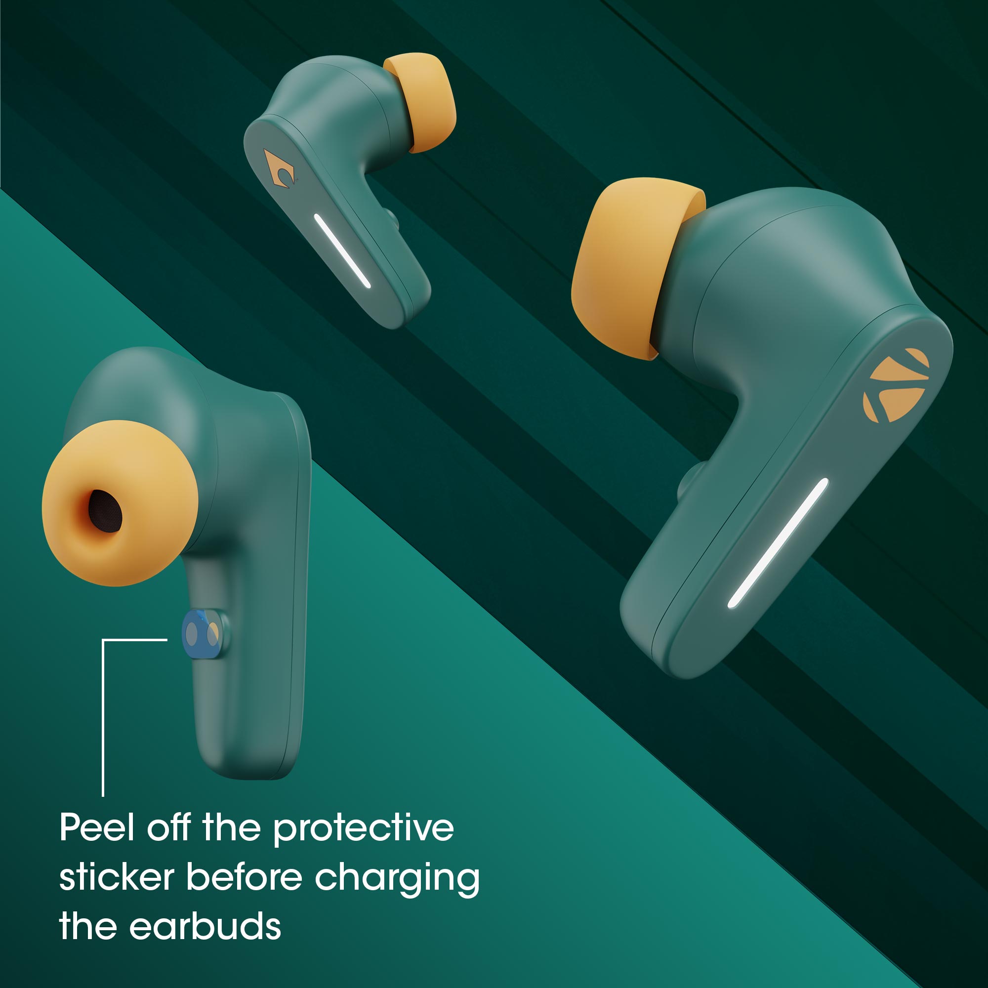Zeb-Sound Bomb 7 DC Comics Aquaman Edition - Wireless Earbuds - Zebronics