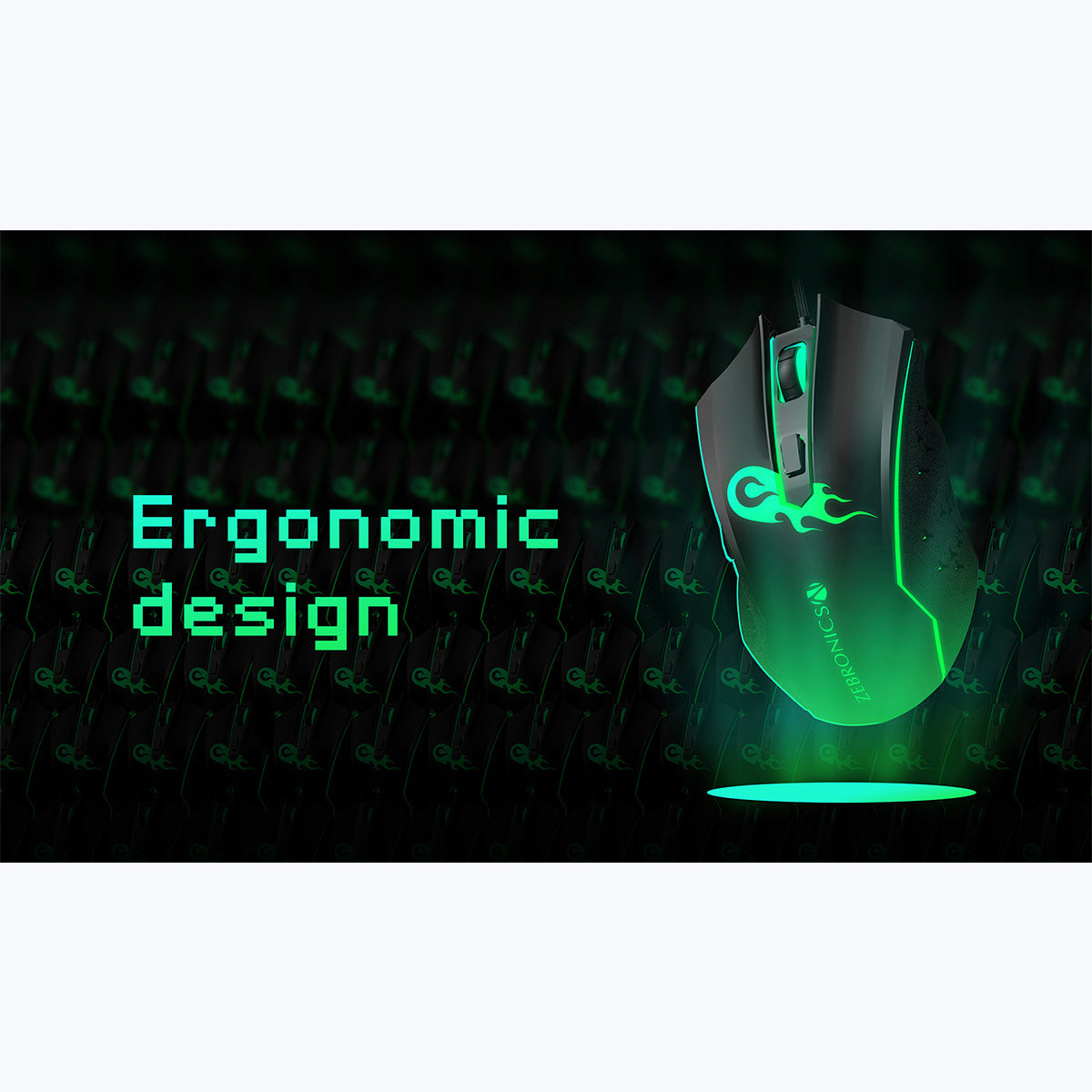 Zeb-Clash - Premium Gaming Mouse - Zebronics