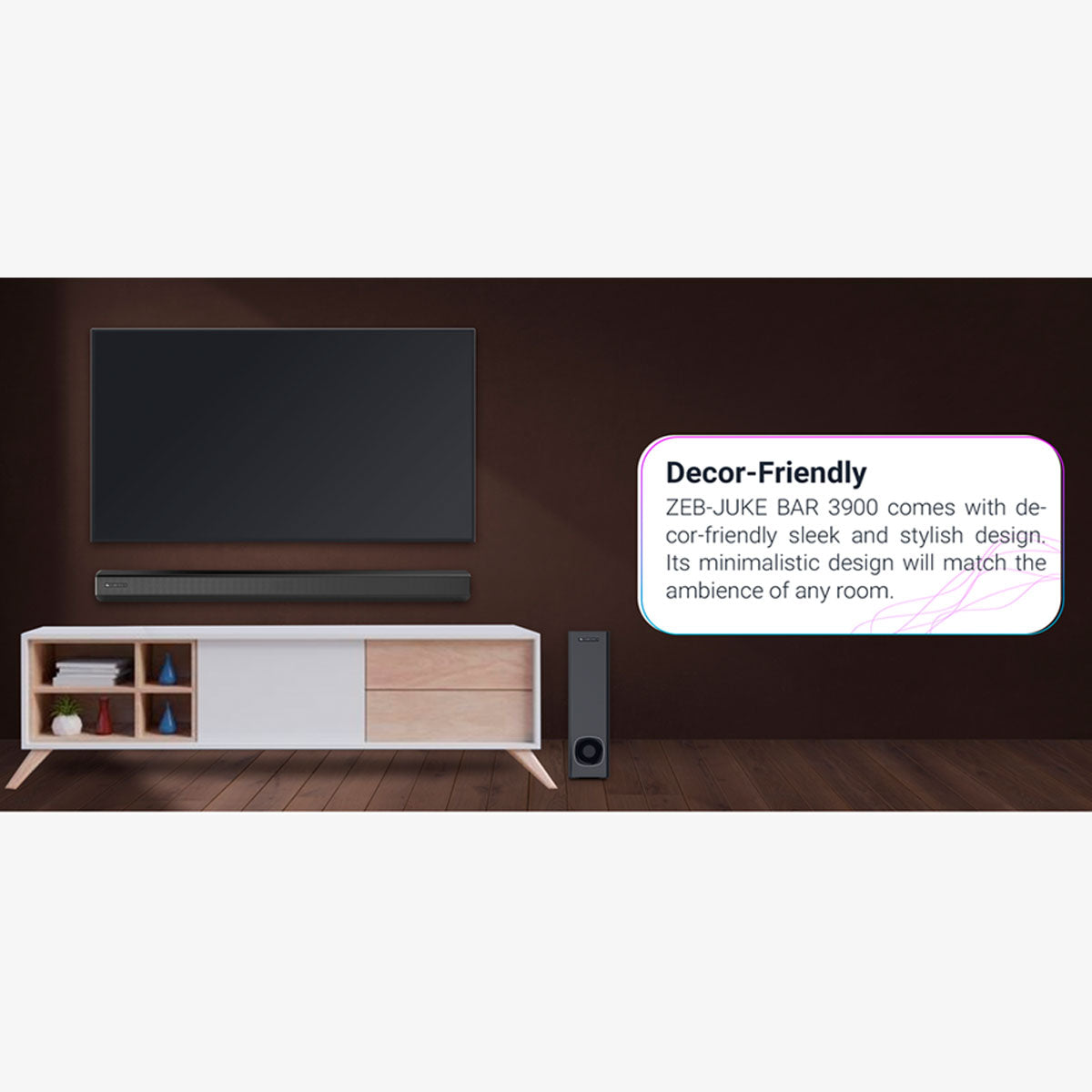 Zeb-Juke bar 3900 -Soundbar - Zebronics
