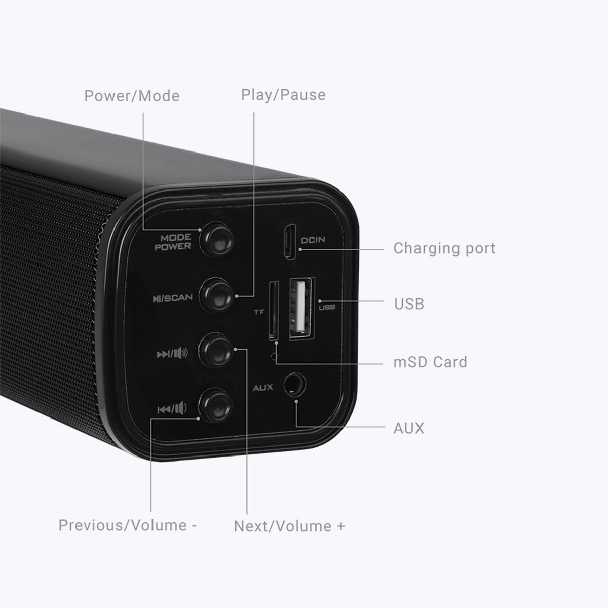 Zeb-Vita Plus - Wireless Speaker - Zebronics