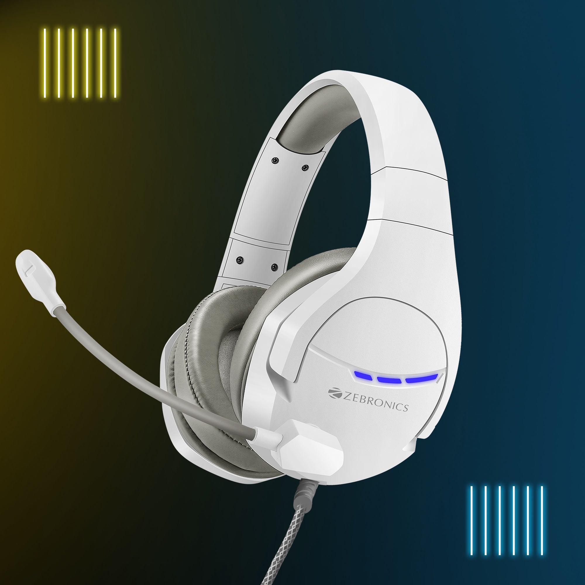 Zeb-Crusher - Gaming Headphone - Zebronics