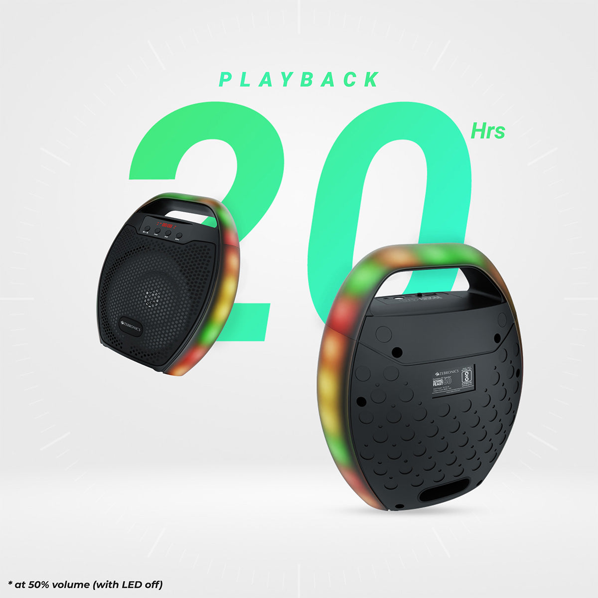 Zeb-Sound Feast 60 - Wireless Speaker - Zebronics