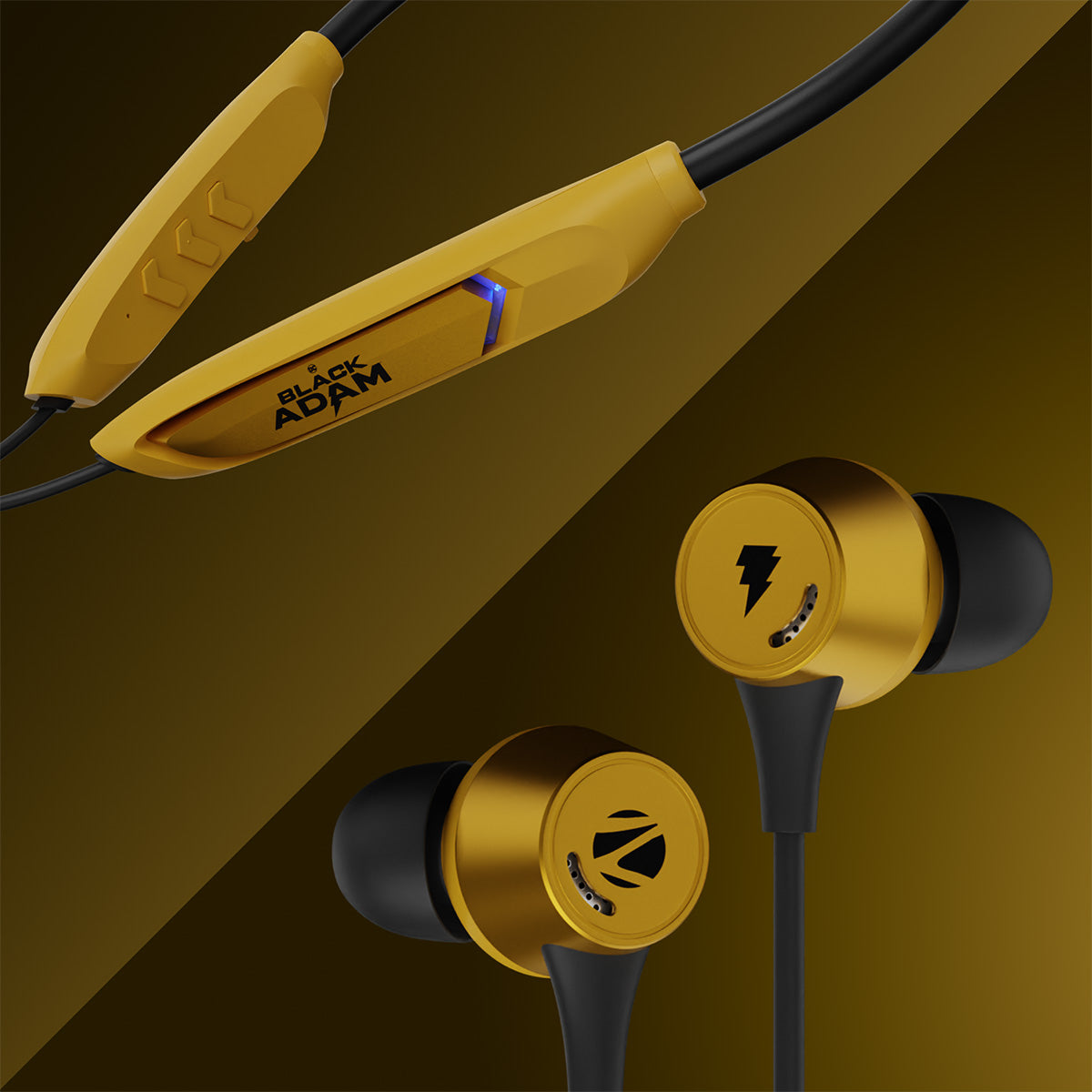 Zeb-Yoga N3 DC Comics Black Adam Edition - Wireless Neckband - Zebronics