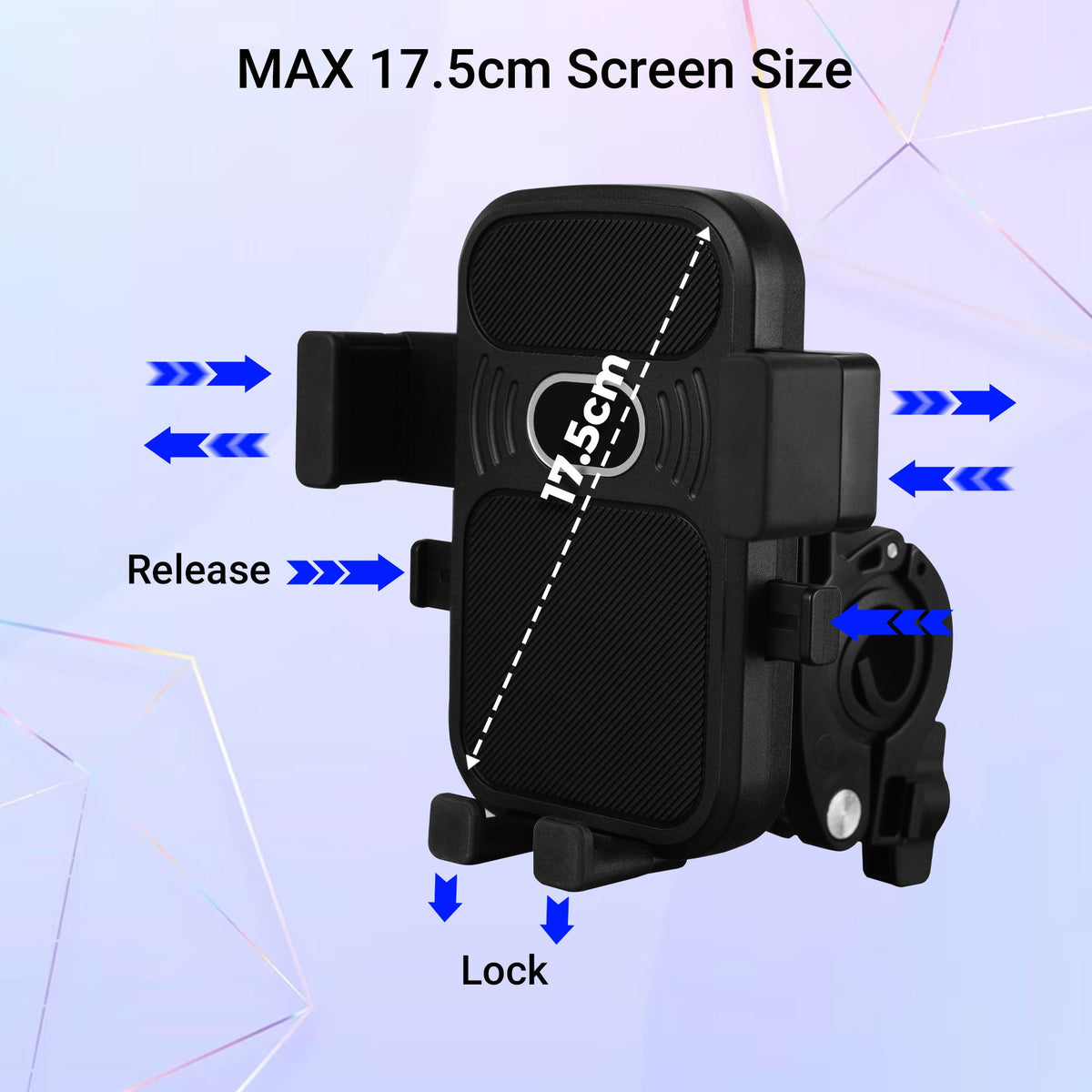 Zebronics BMH100 Mobile Holder for Bike & Bicycle