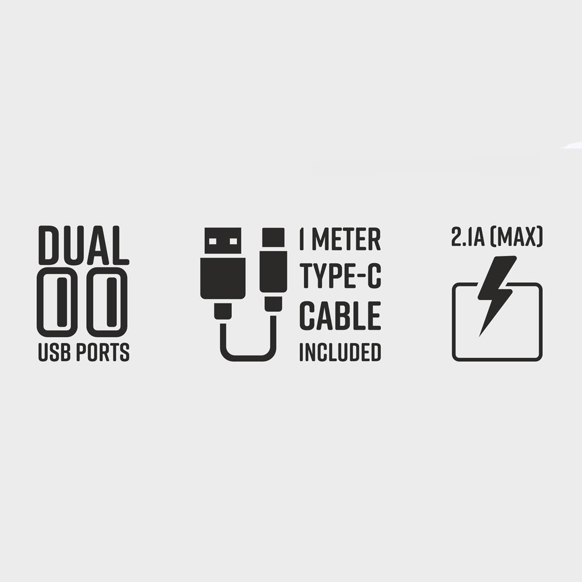 Zeb-CC242A3 with Type C Cable -  Car charger - Zebronics