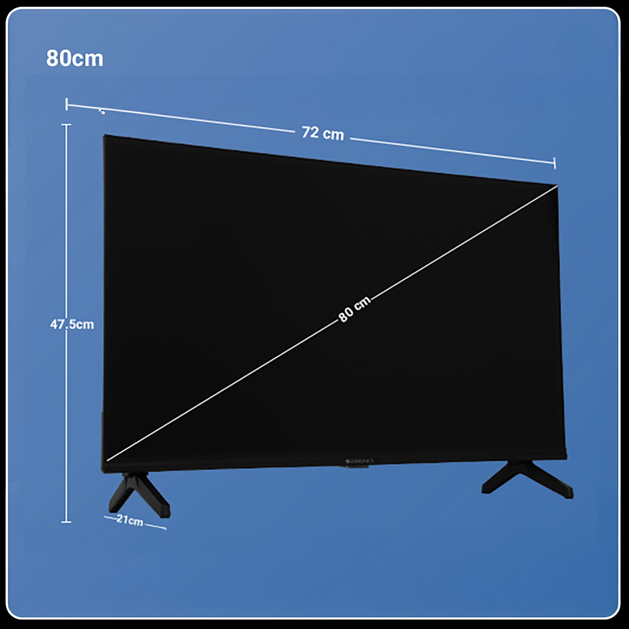 Zebronics - Zeb 32G1 - Smart LED TV