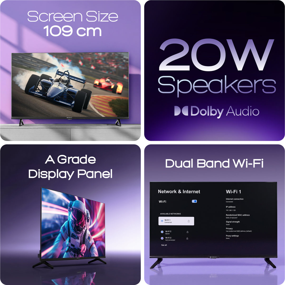 43G1 Plus (43") LED TV