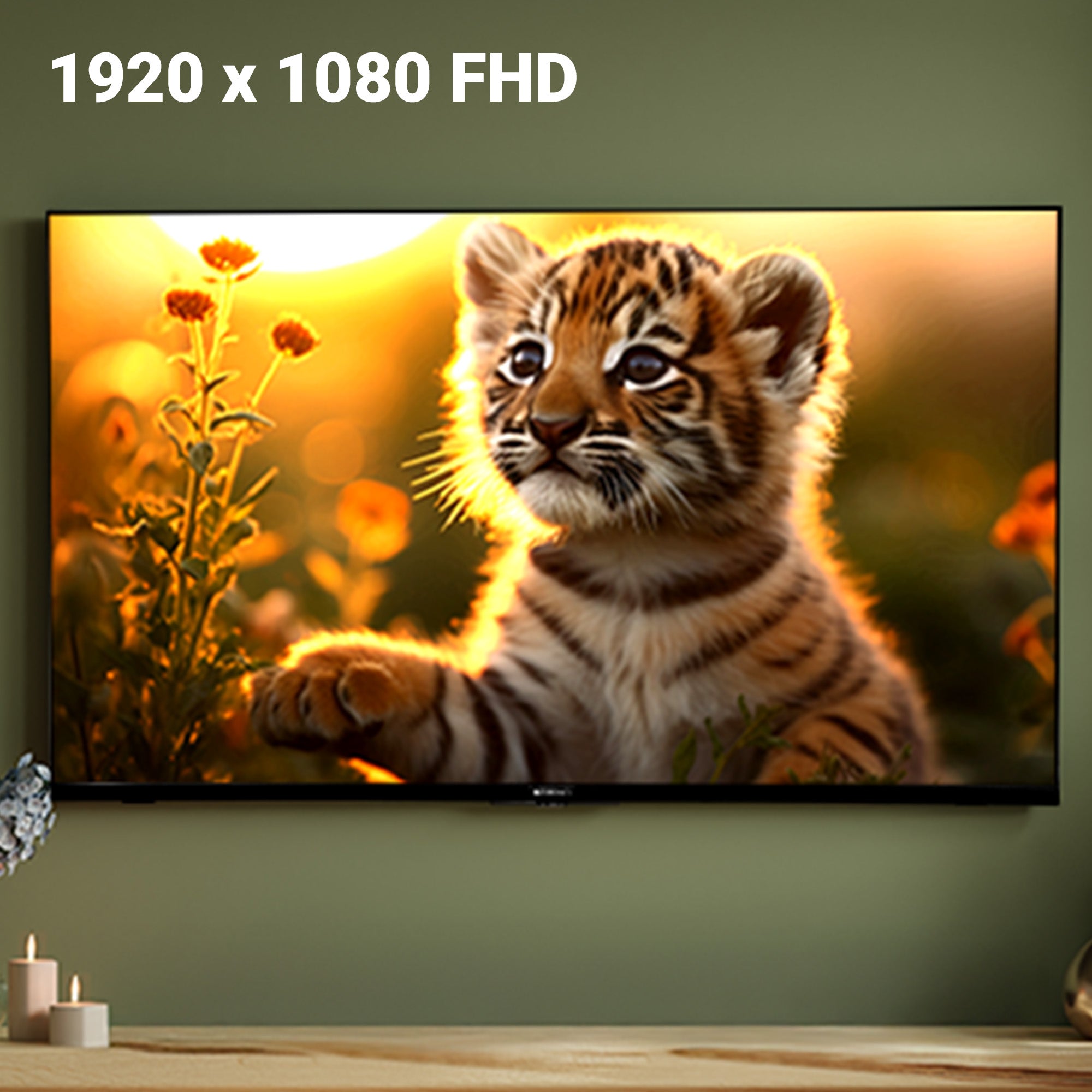 Zebronics - Zeb 43G1 - Smart LED TV - 1920 x 1080 FHD