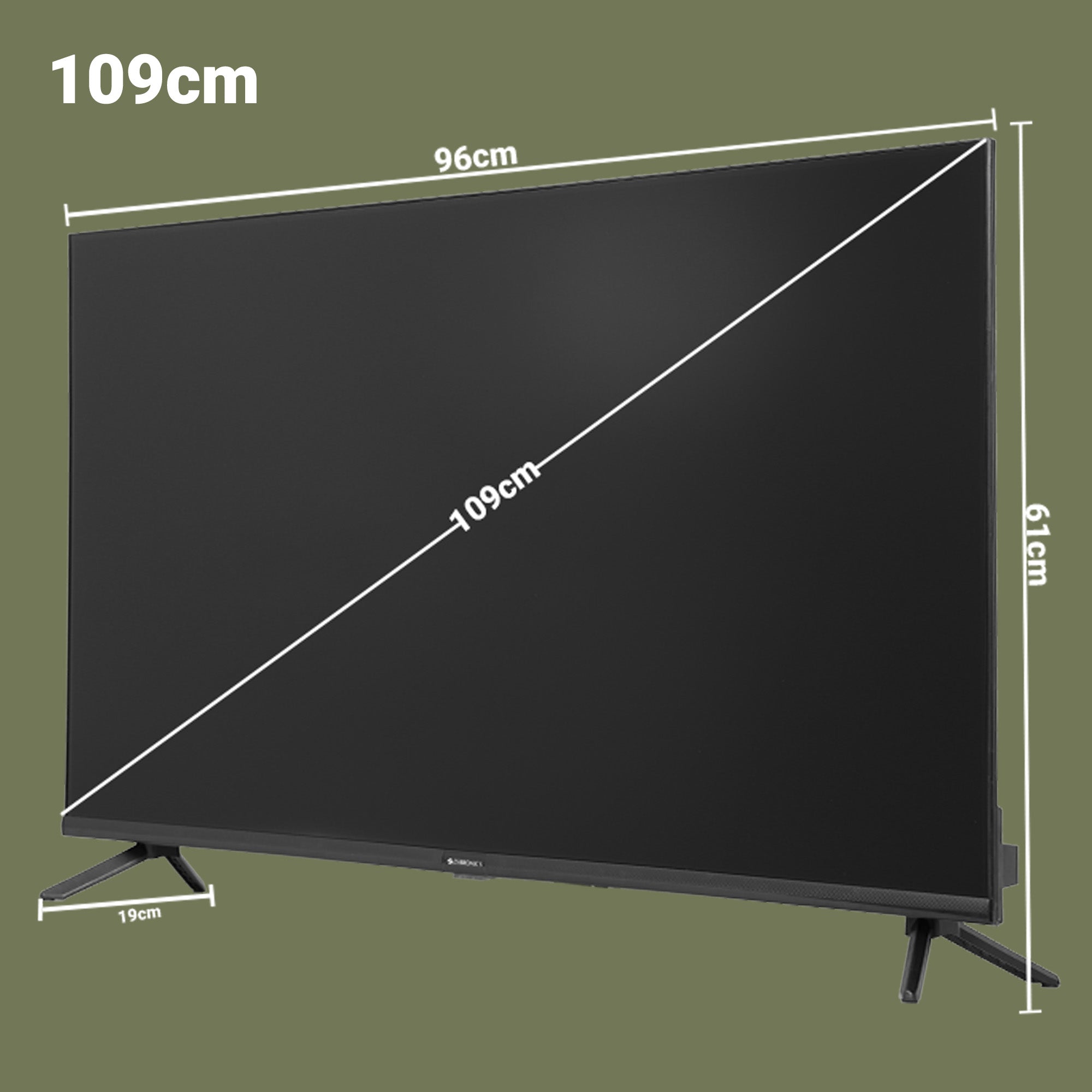 Zebronics - Zeb 43G1 - Smart LED TV - 43 " Inches