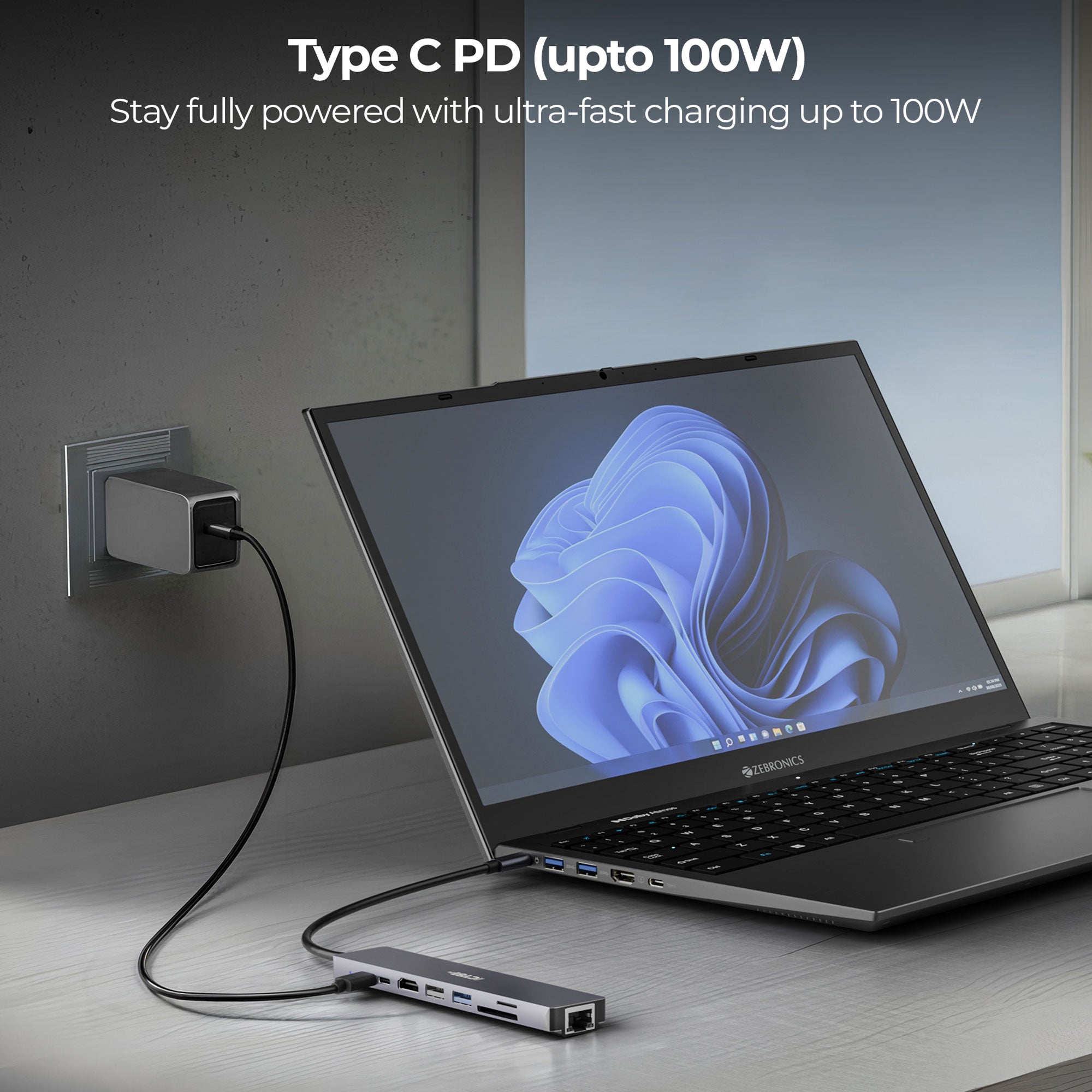 CT81 Plus -  8-in-1 Type-C Multiport Hub
