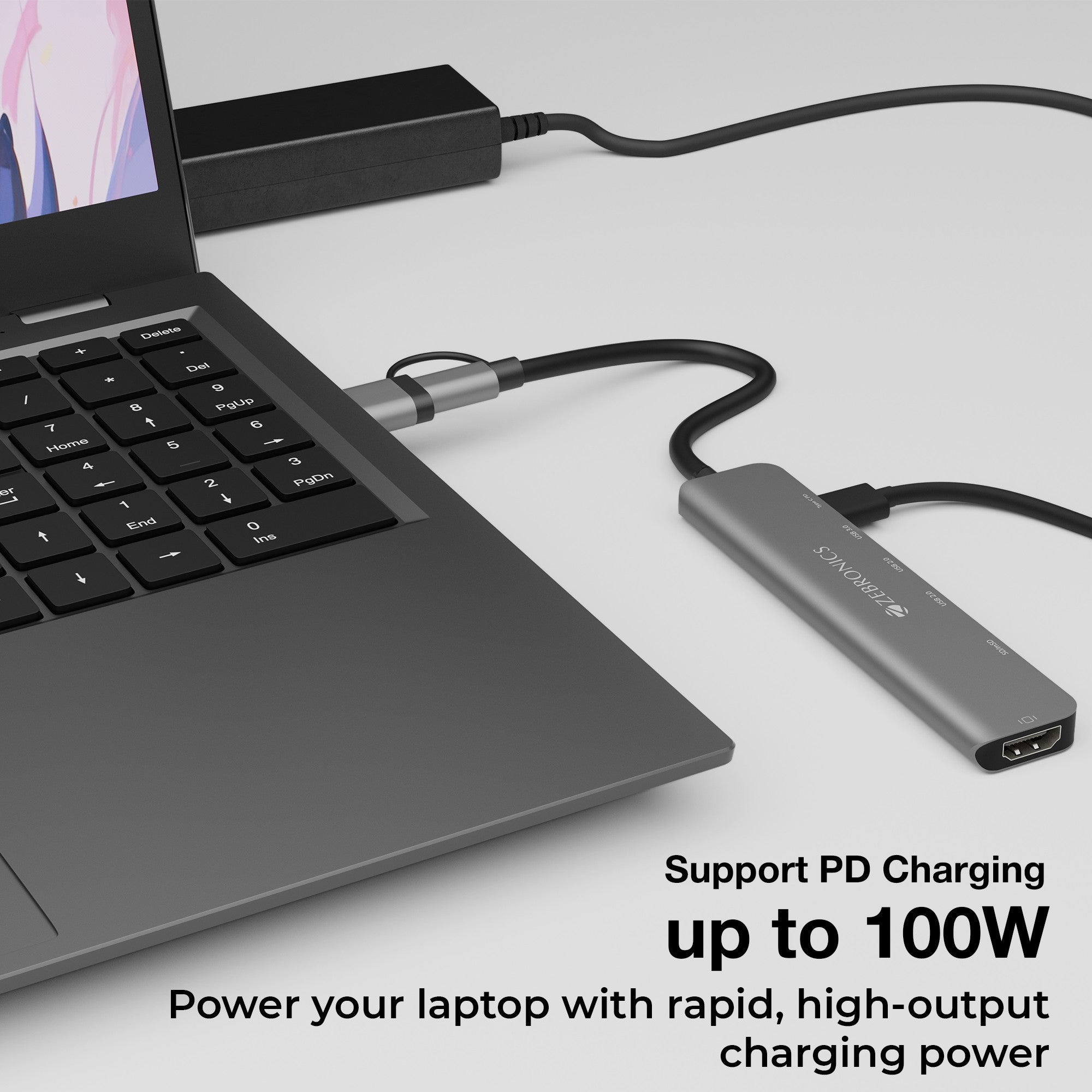 CT71 ( 7 in 1 Design) Multiport Hub