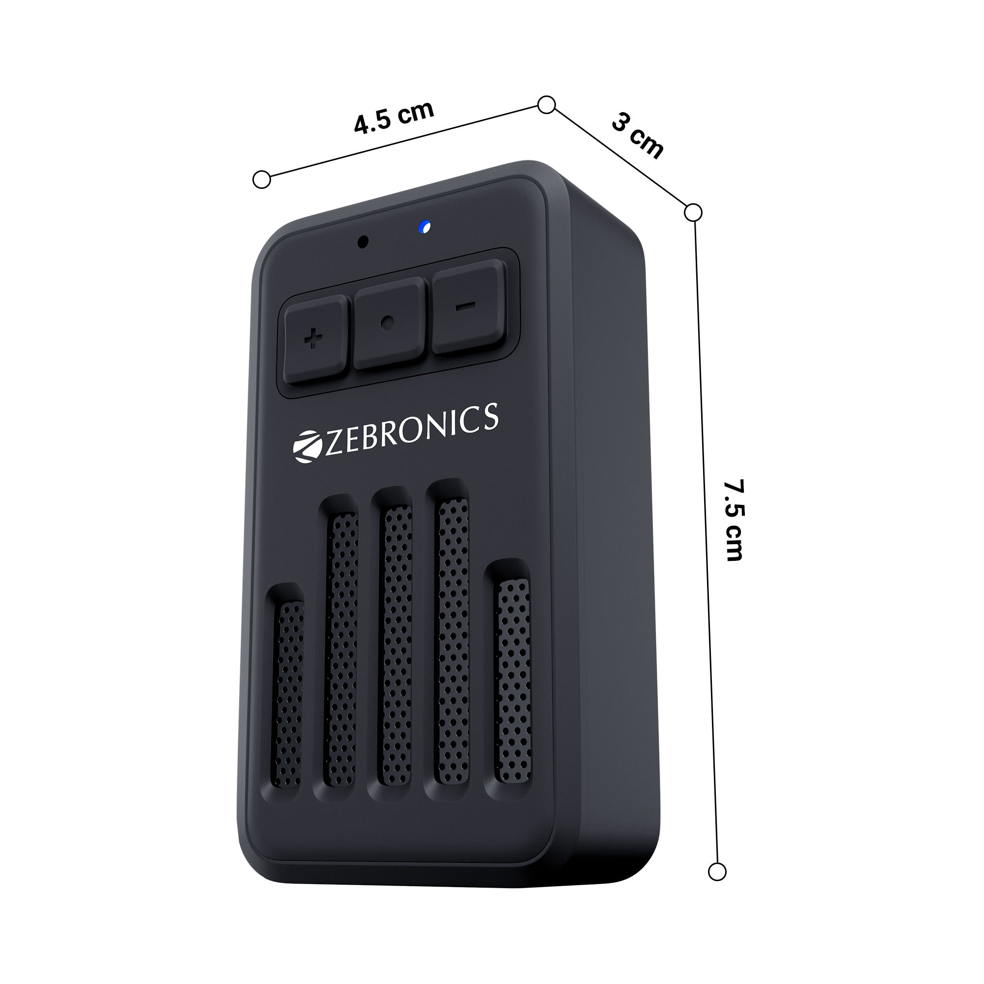 Clipper 4W Wearable Bluetooth Speaker with Magnetic Clip-on