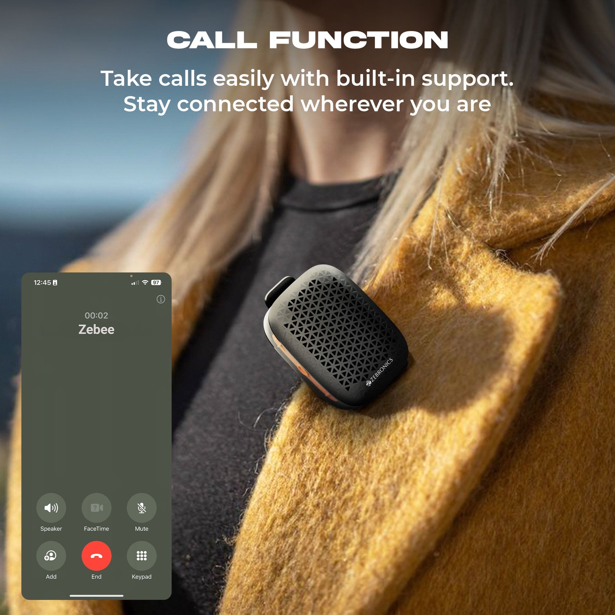Clipper Pro (4W) Wireless Portable Speaker