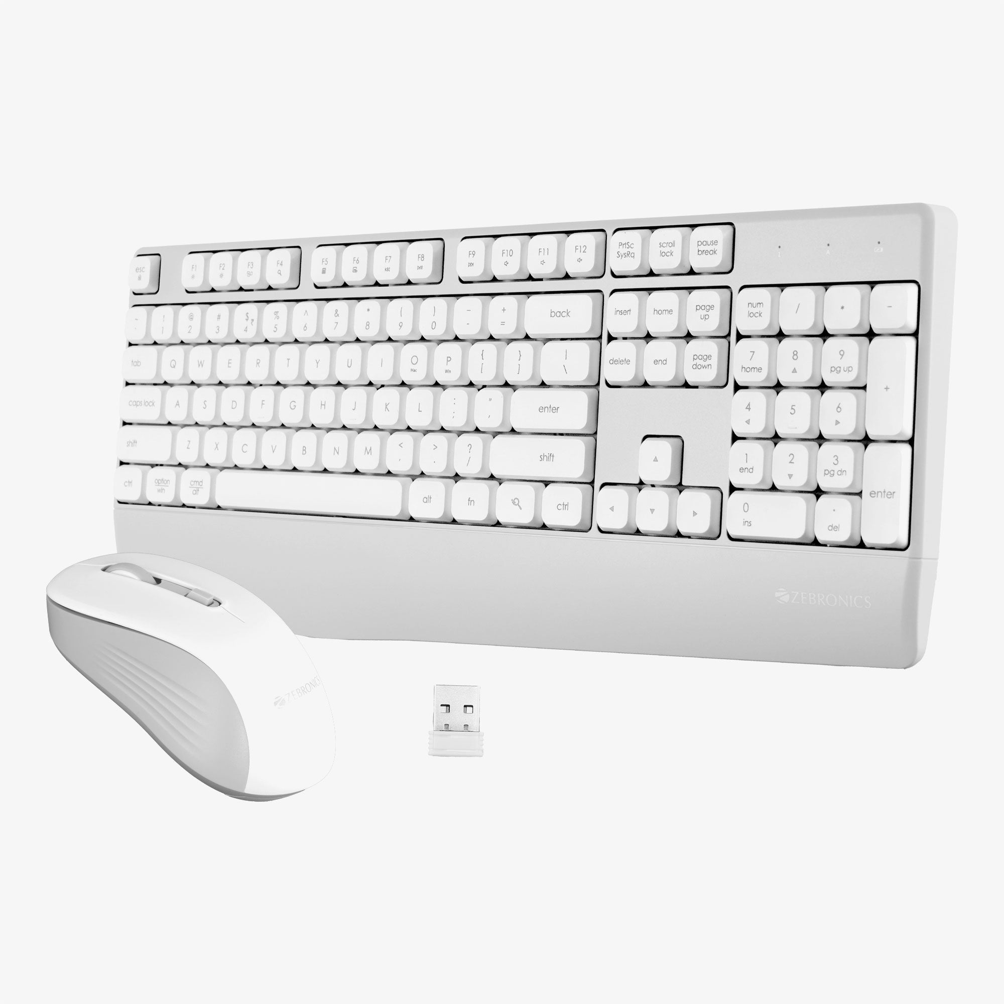 Zeb-Companion-202 - Keyboard and Mouse Combo - Zebronics