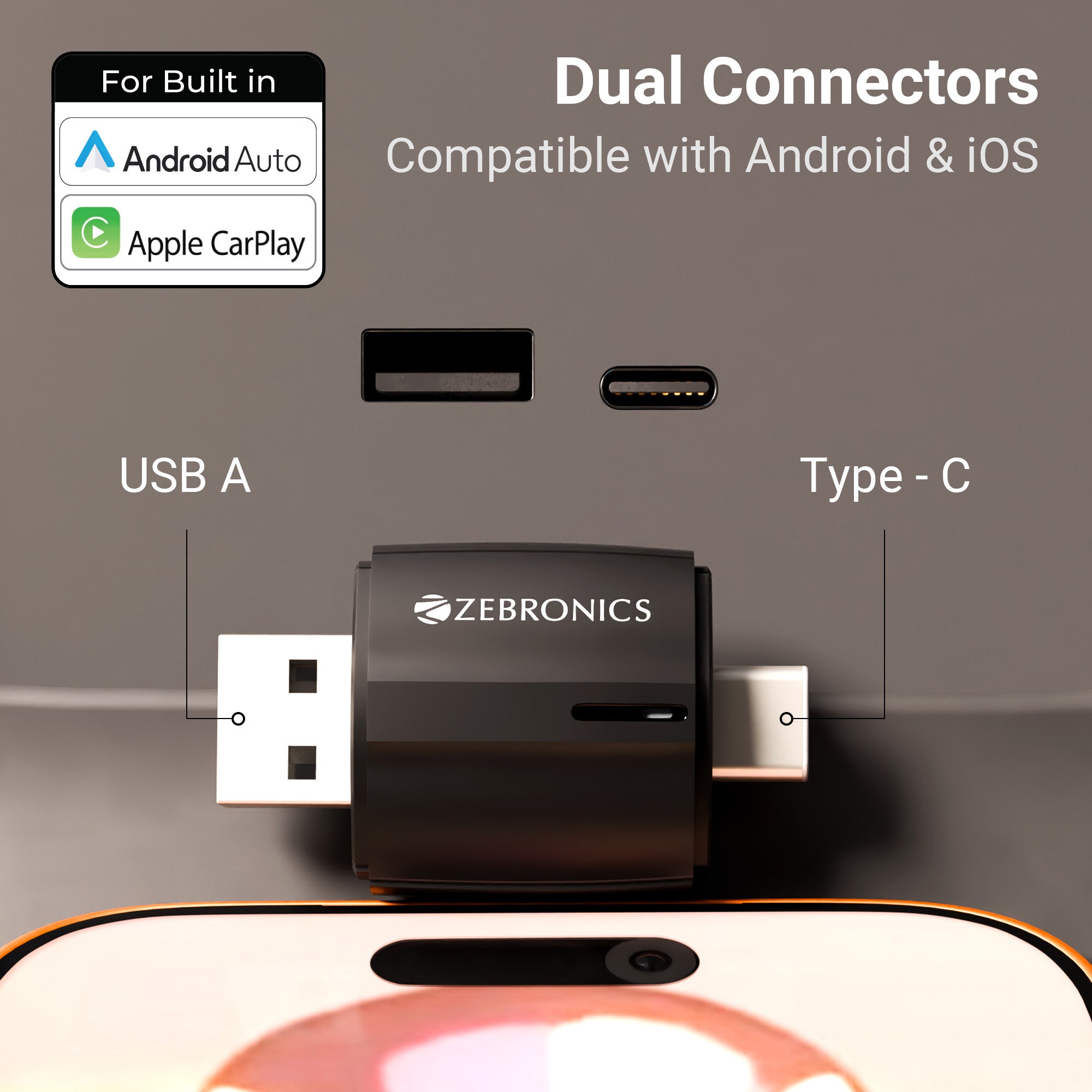 DriveCast Wireless Receiver (Apple CarPlay & Android Auto)