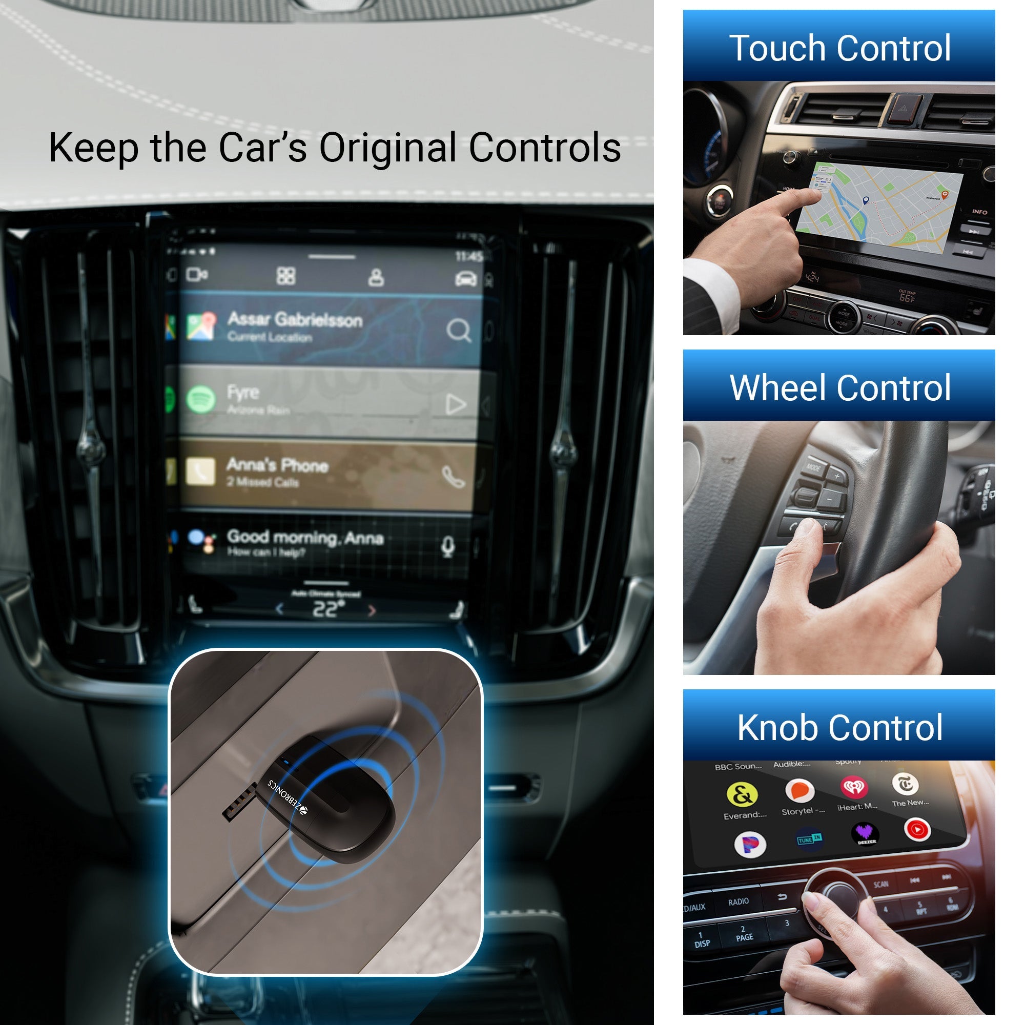 DriveCast Wireless Receiver (Apple CarPlay & Android Auto)
