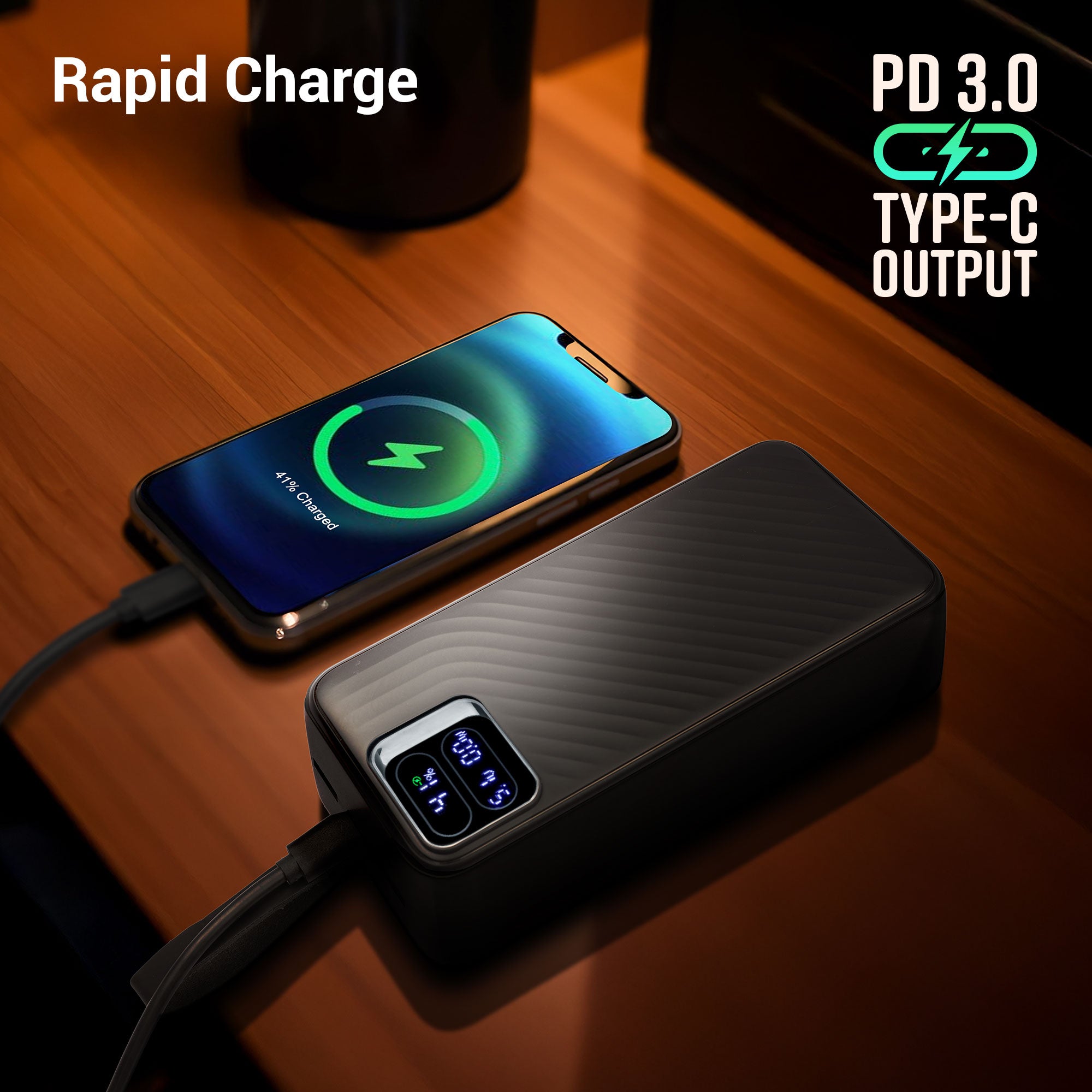 EnergiPod 50R1 50000 mAh 22.5W Fast Charging, for Tablet / Mobile