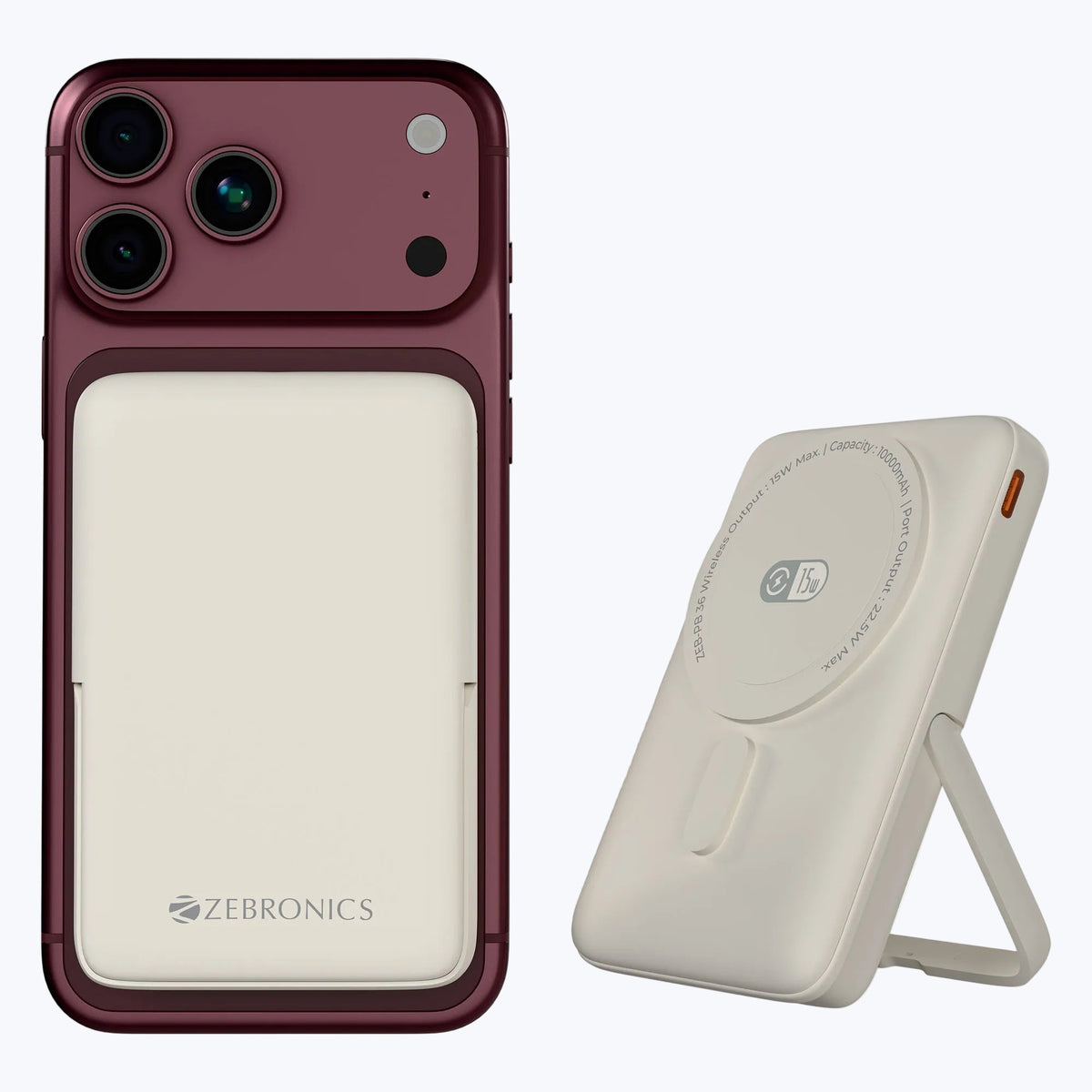 zebronics - Zeb EnergiSafe 10R8 - Power Bank