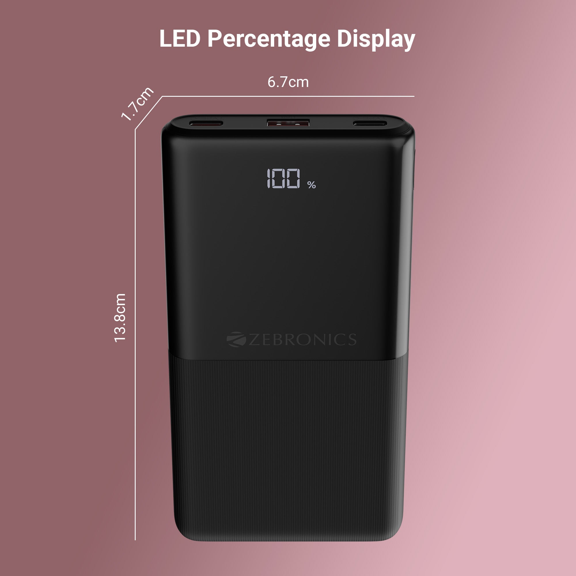 EnergiPod 10R1 10000 mAh Power Bank (with PD 3.0 Type C)