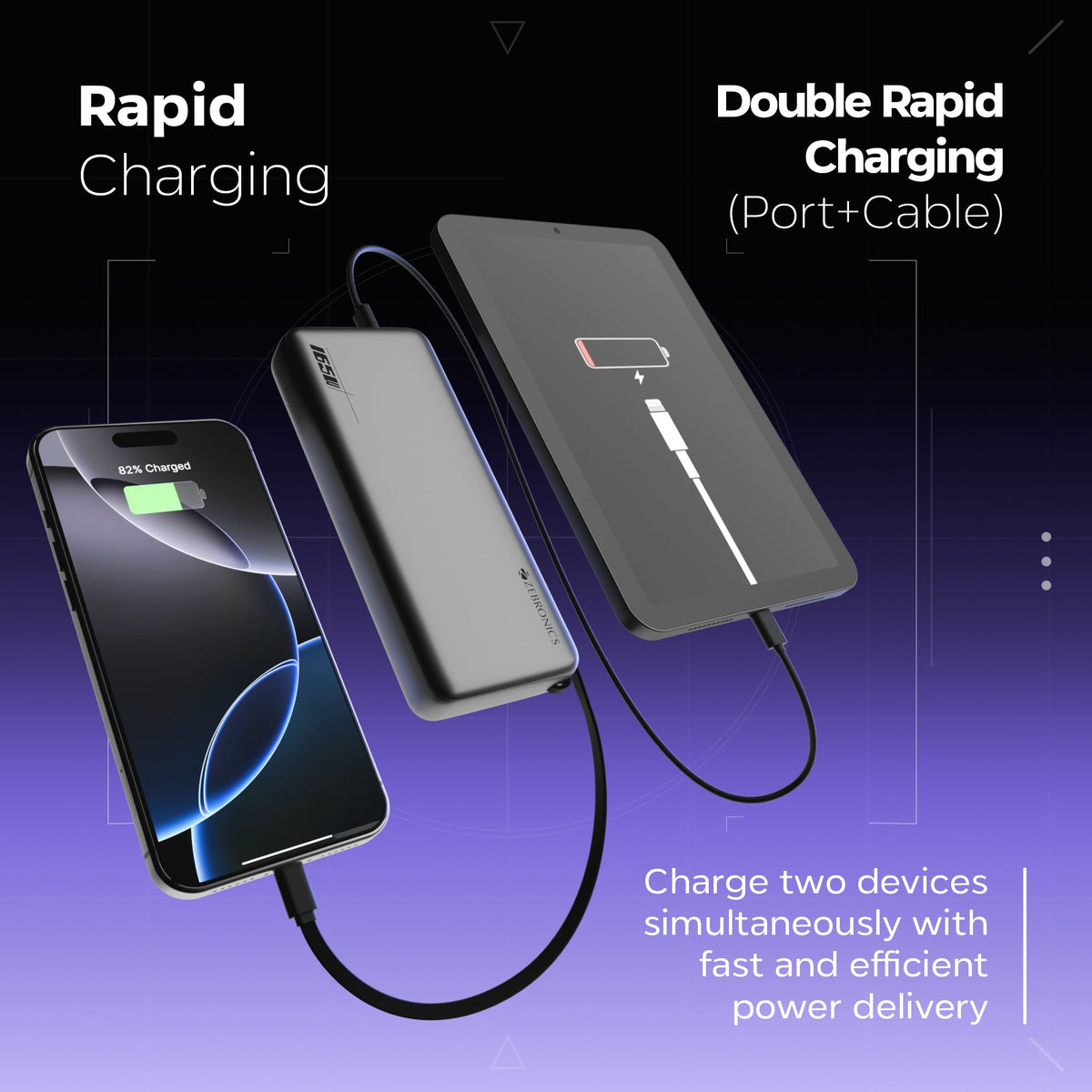 EnergiPod 20R3 (165W, 20000 mAh) Power Bank