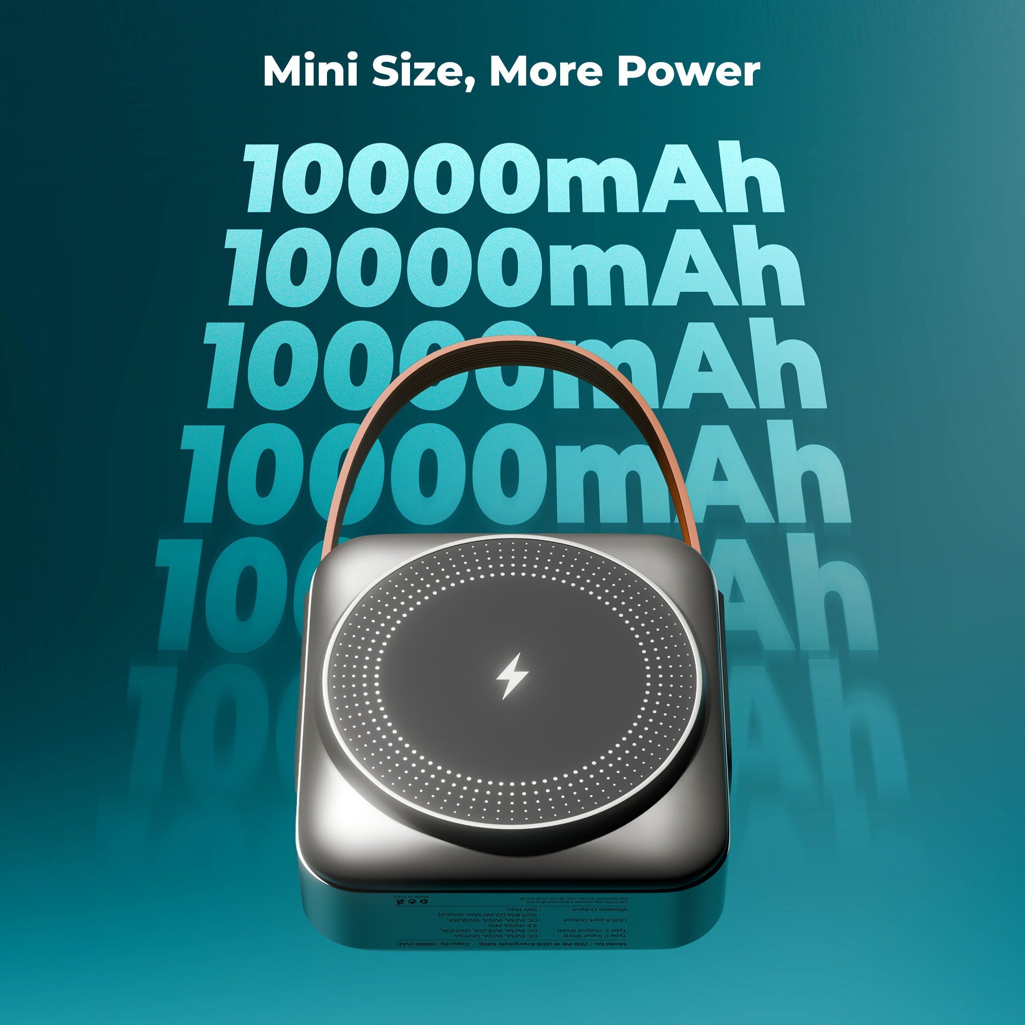 EnergiSafe 10R3 10000mAH Power Bank