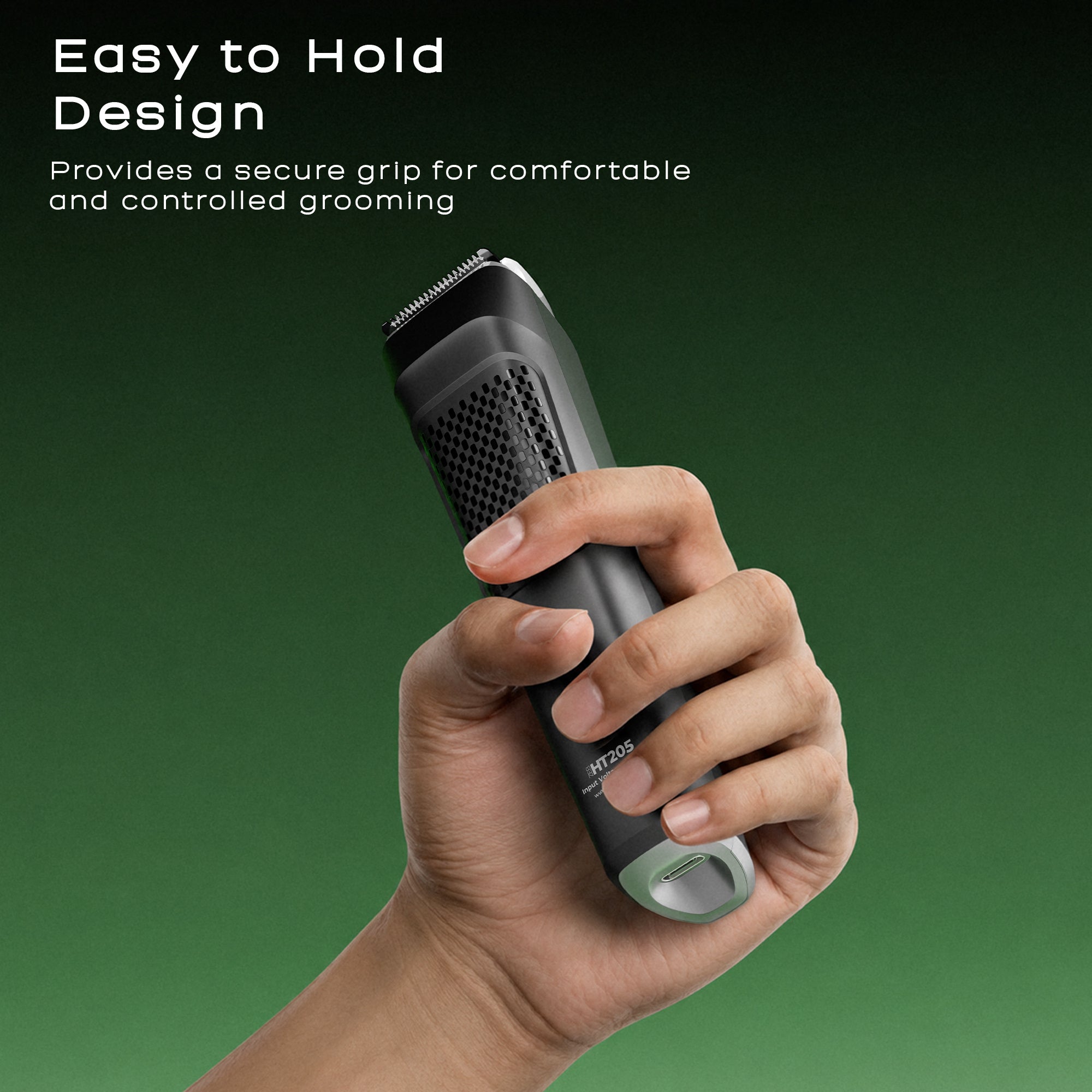 HT205 Hair Trimmer ( 120 Mins Usage)